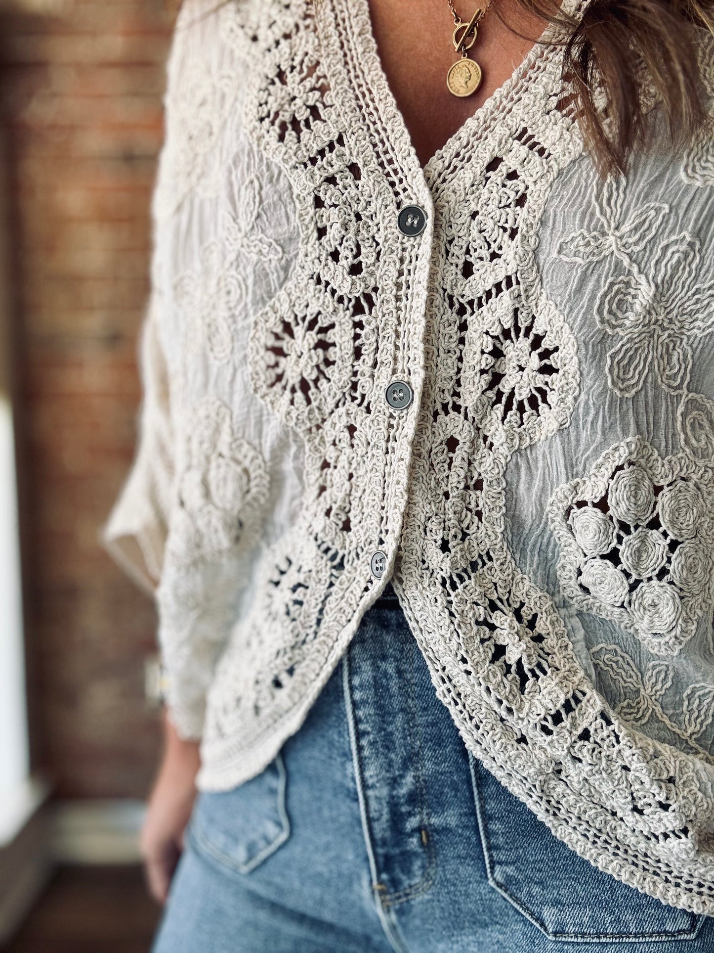 Maisie Crochet Top