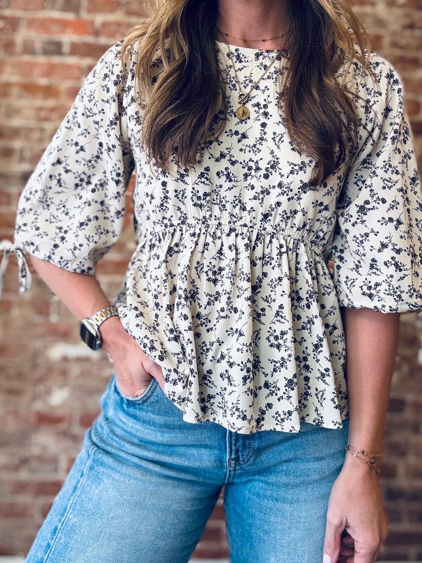 Phoebe Peplum Blouse