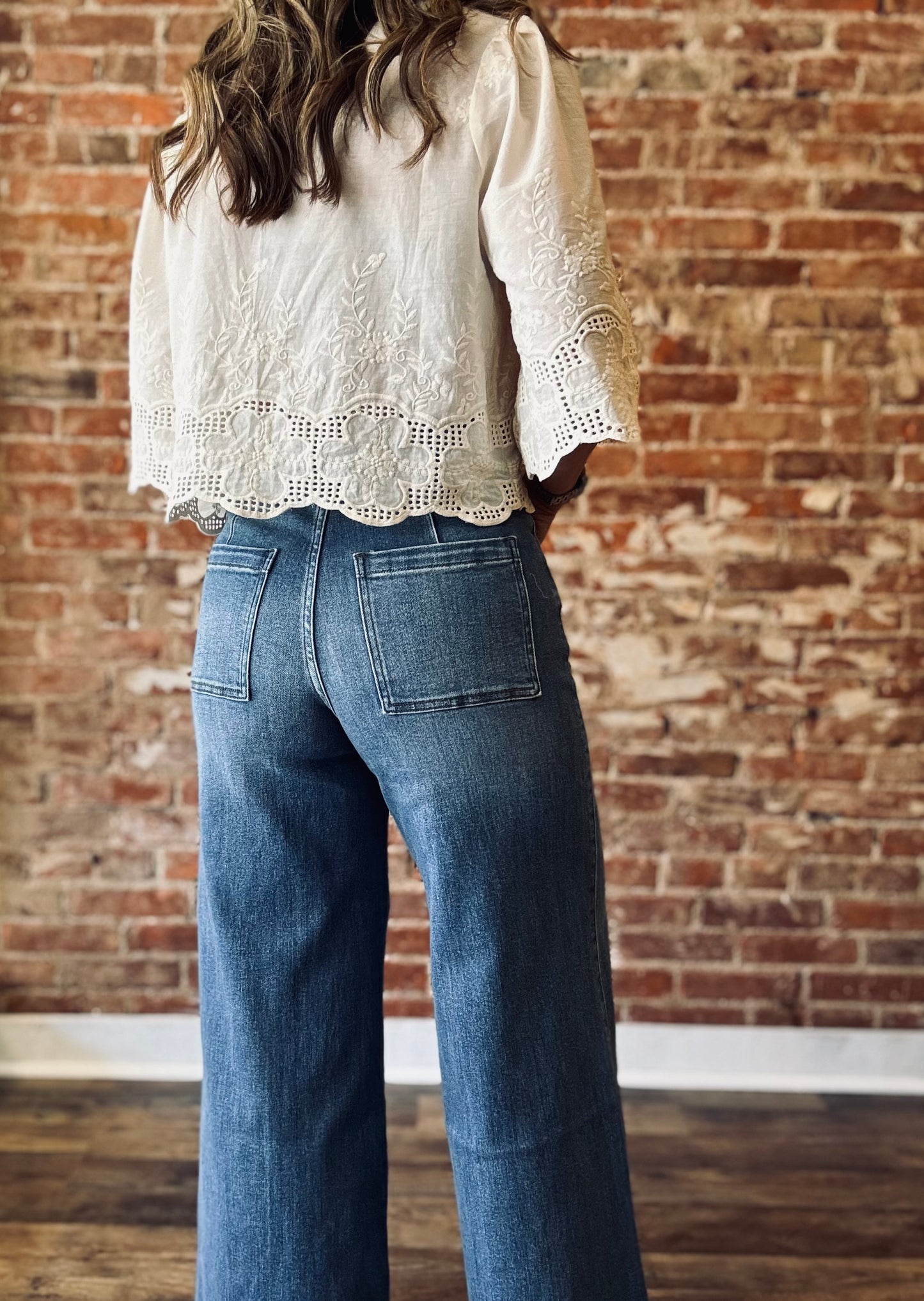 Charleigh Wide Leg Jean
