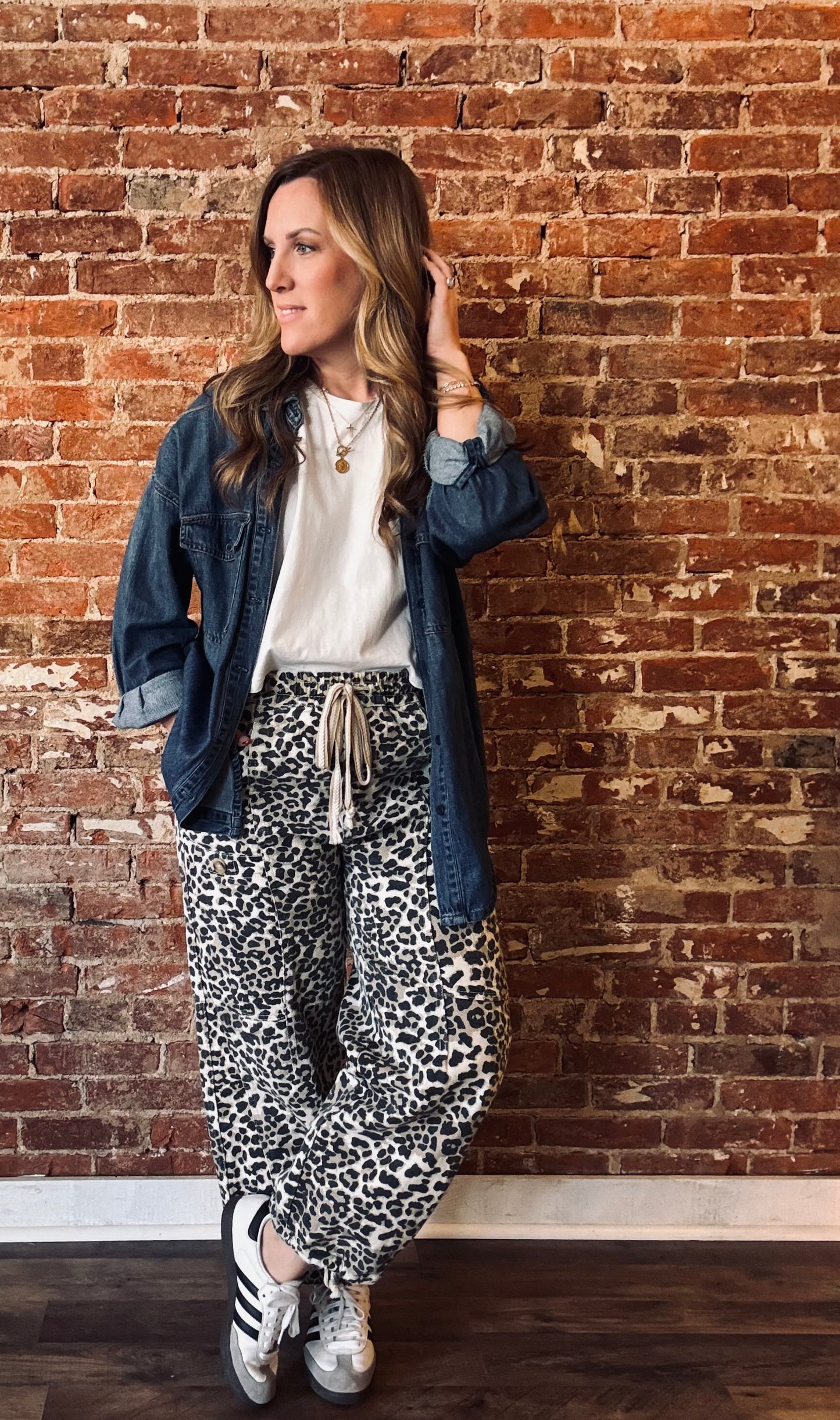 Callie Leopard Pants