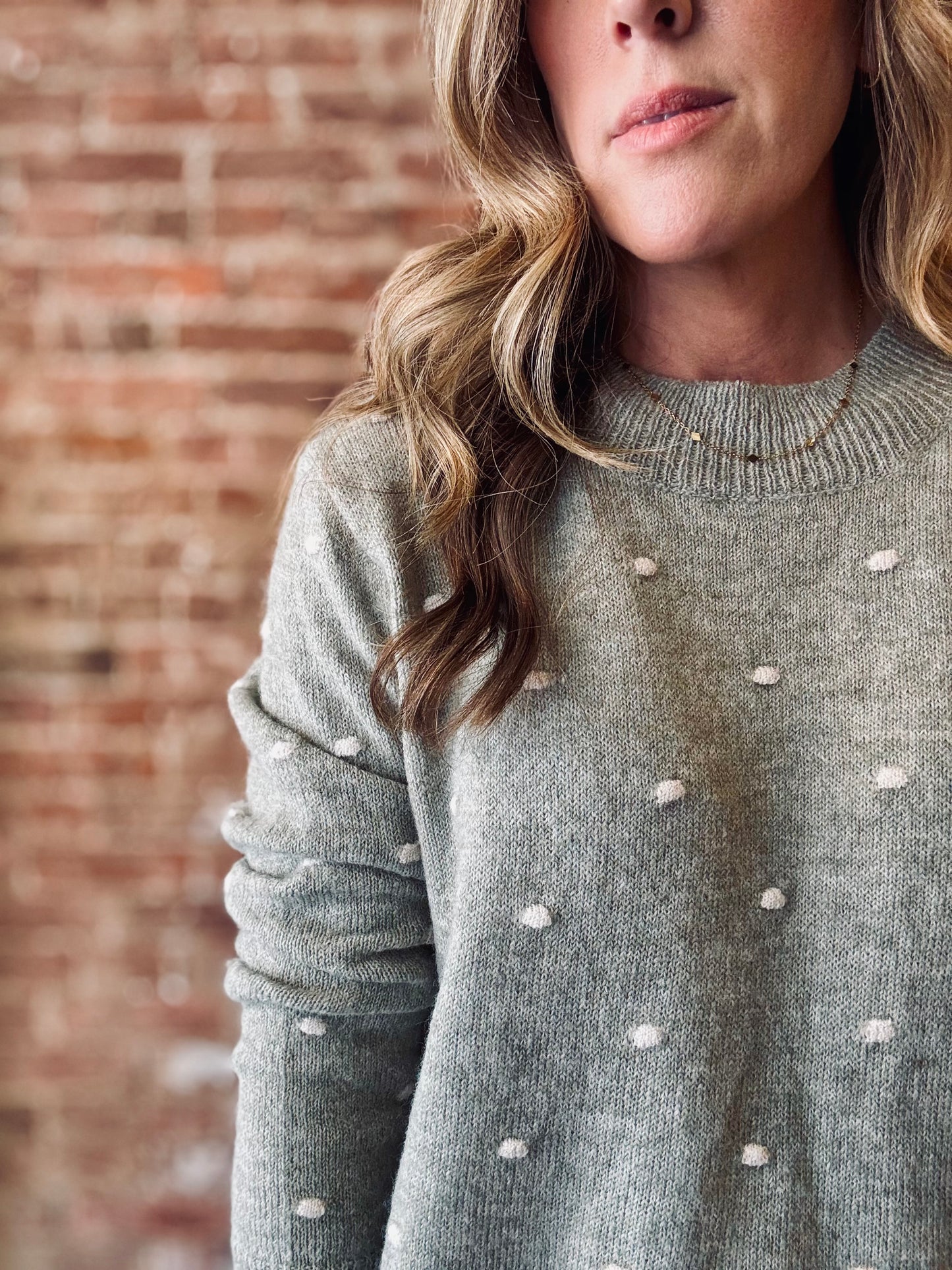 Dotted Pullover