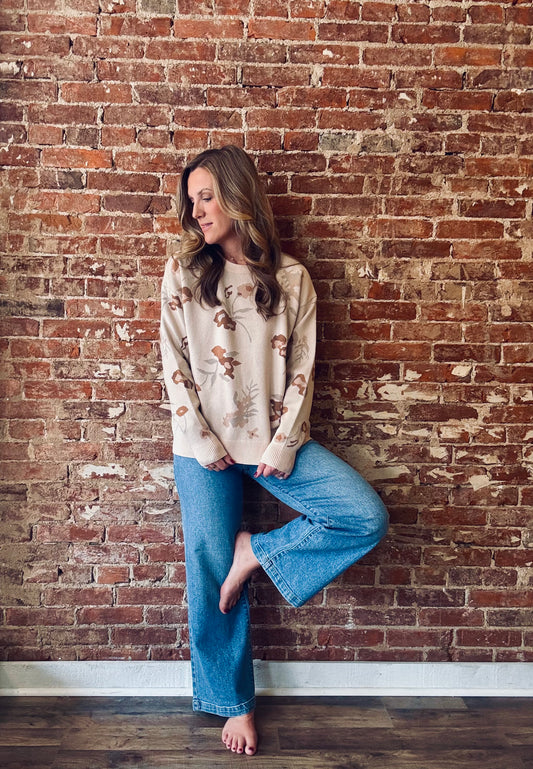 Posey Jacquard Sweater
