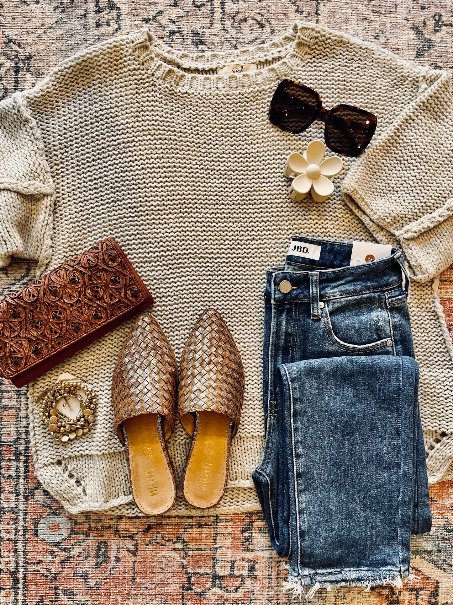 Summers End Sweater - Coconut