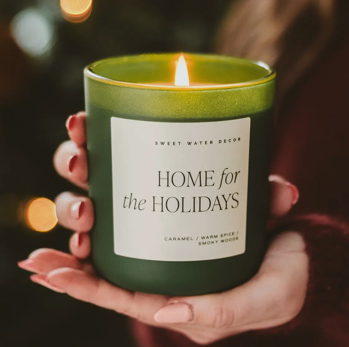 Matte Green Jar Candle