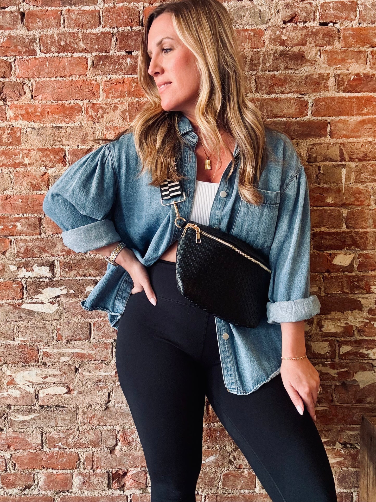 Rory Woven Crossbody