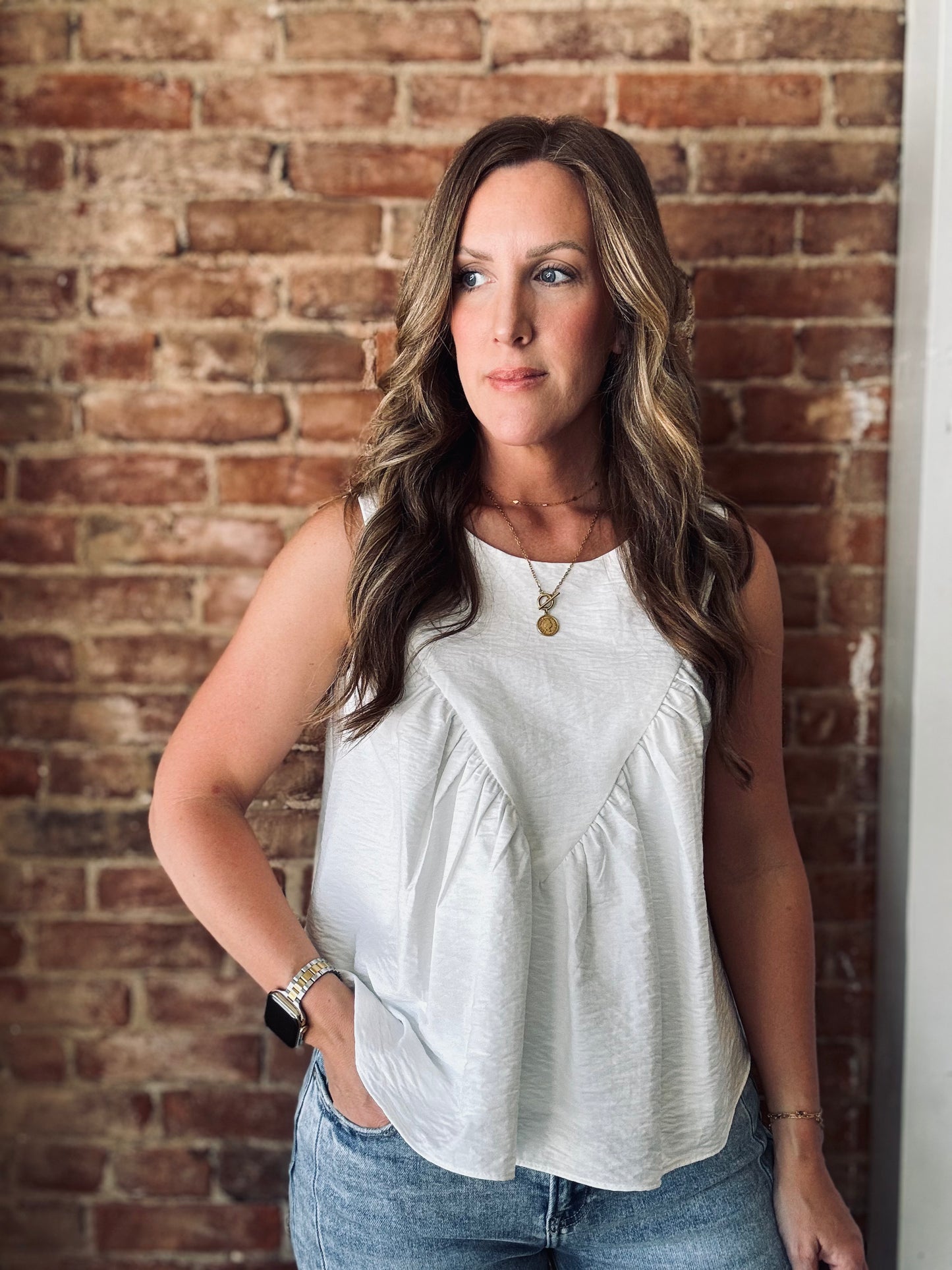 Bloom Sleeveless Blouse