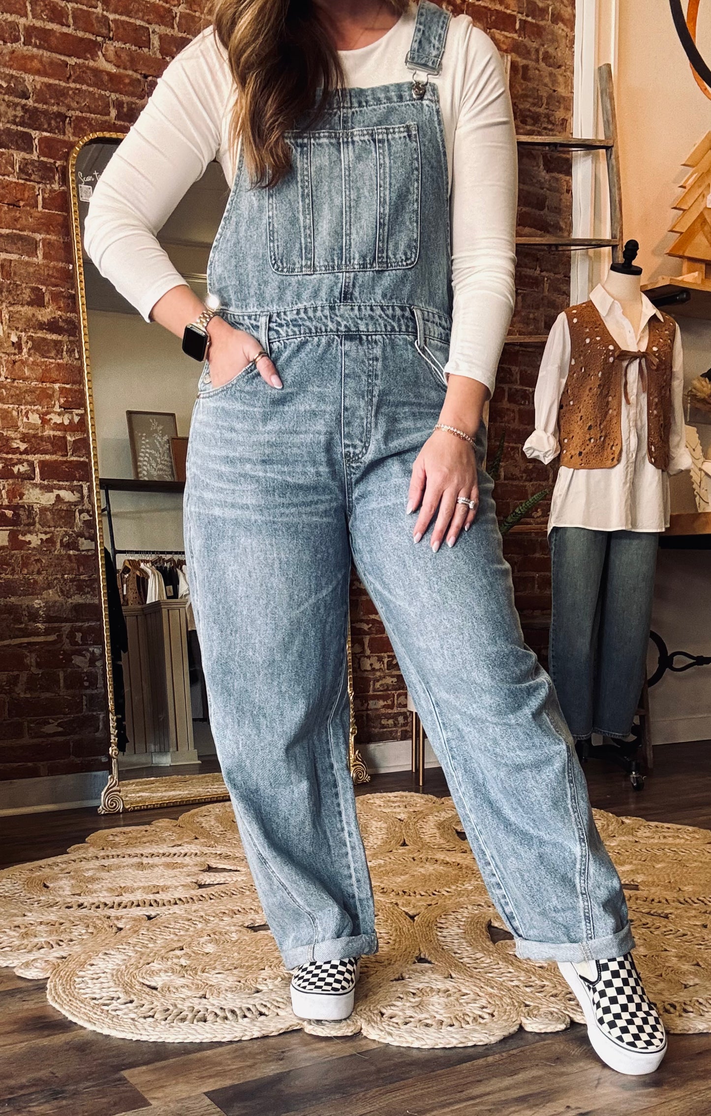 Canyon Barrel Leg Overalls