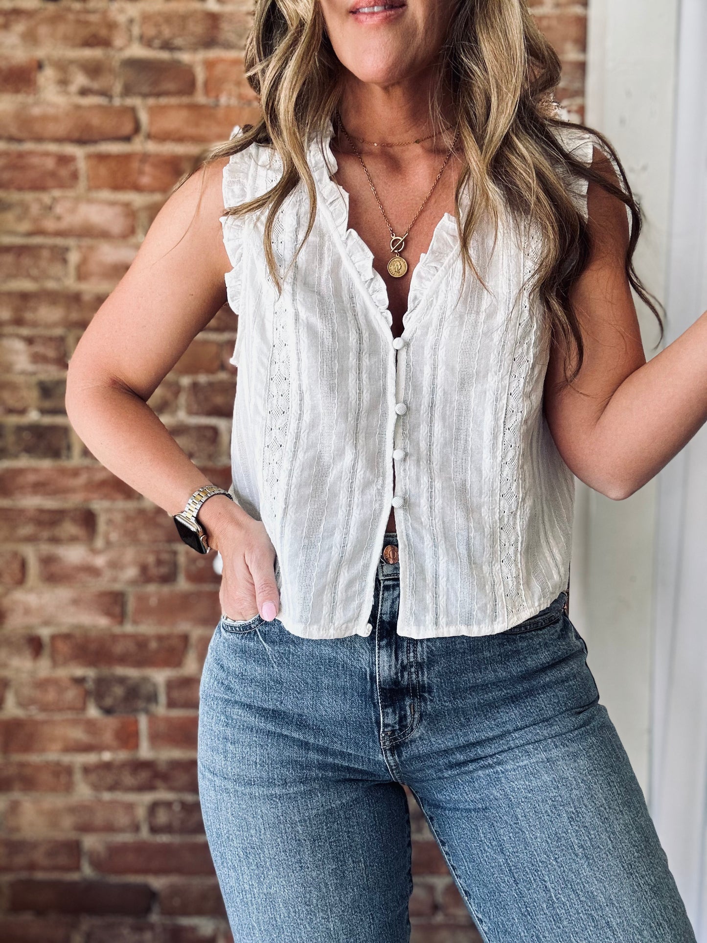 Lumi Ruffled Blouse