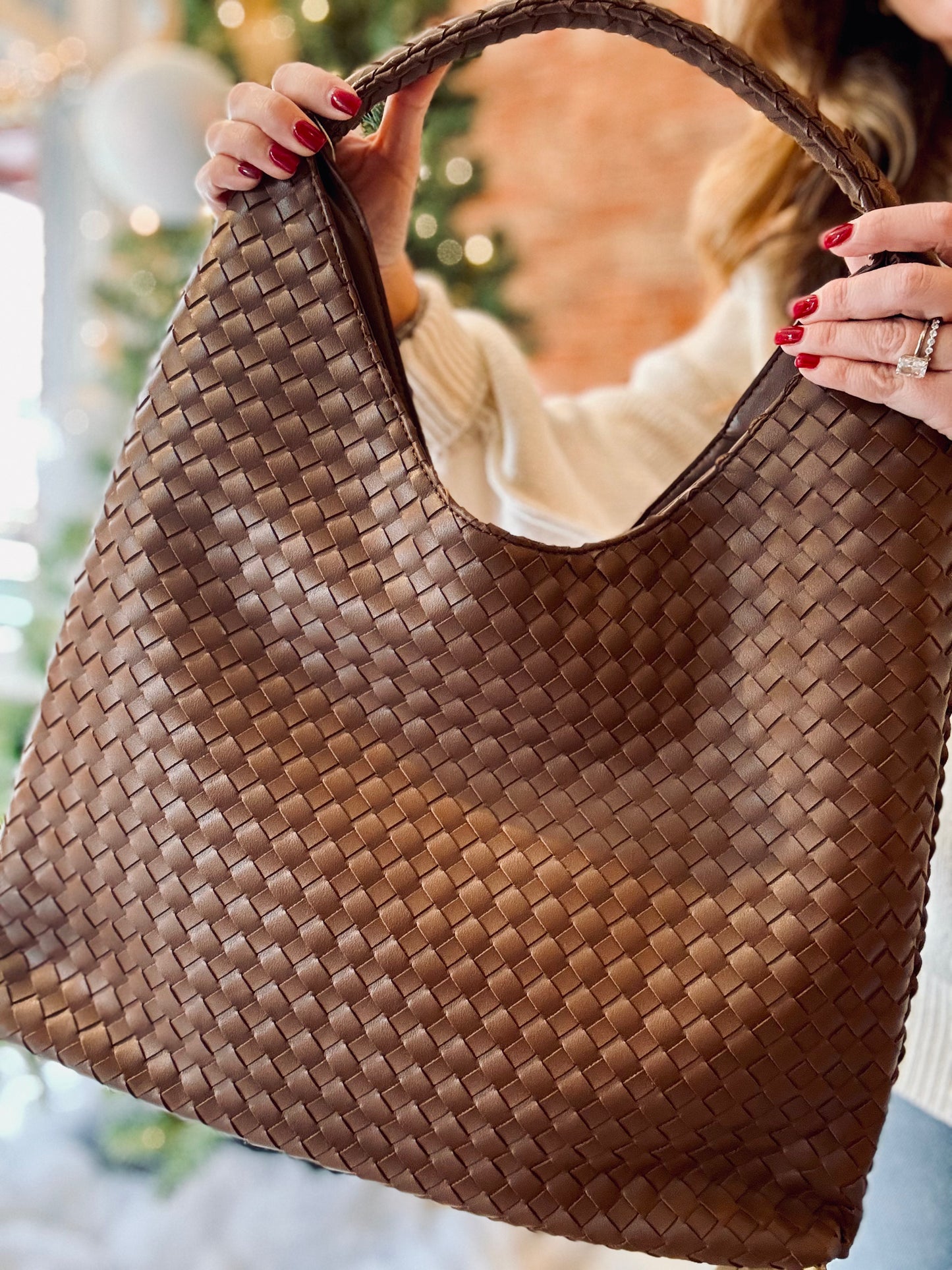 Lowen Weave Hobo Bag