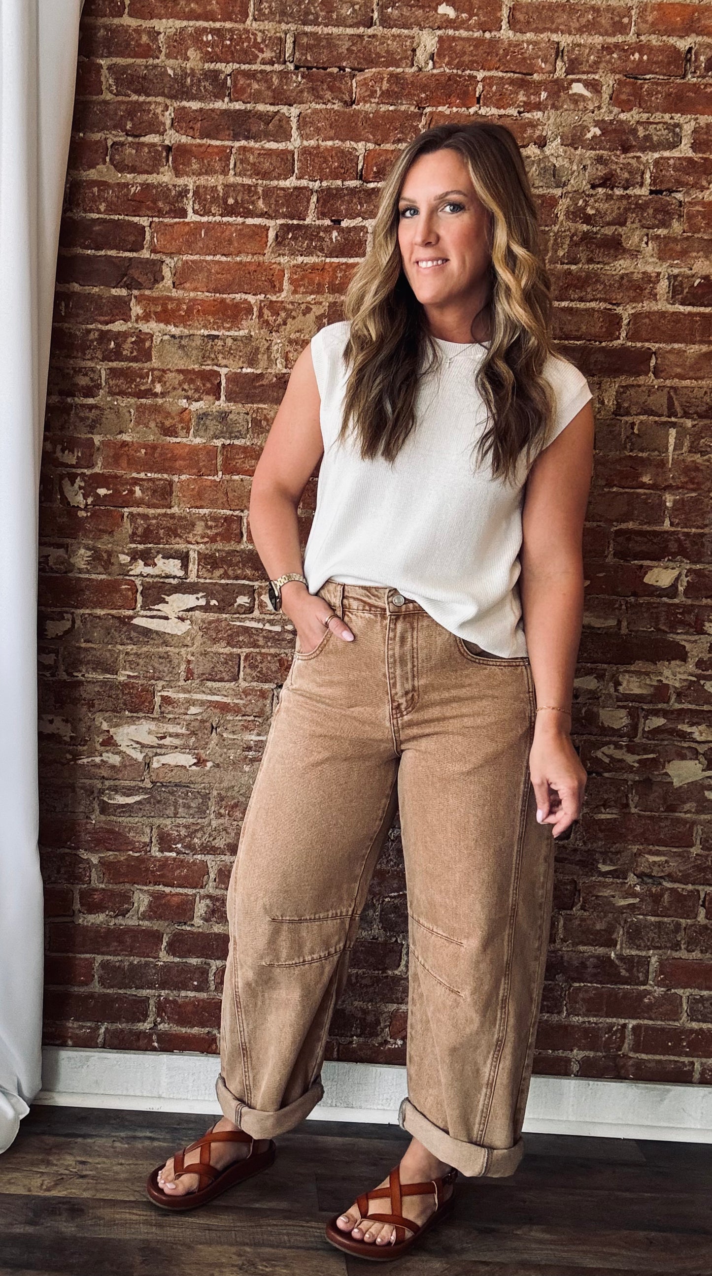 Daley Barrel Jean