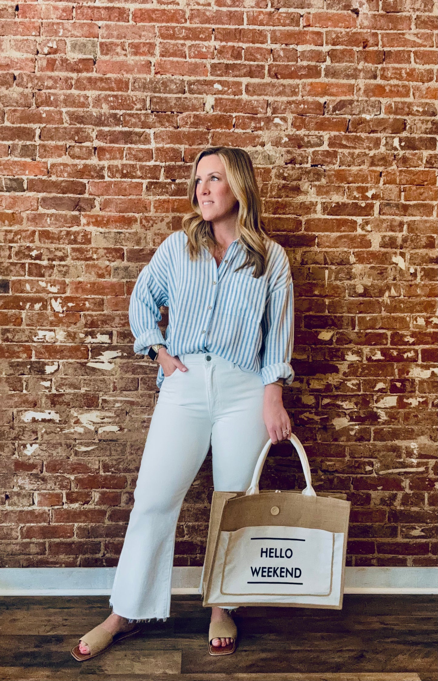 Bridget Crop Flare