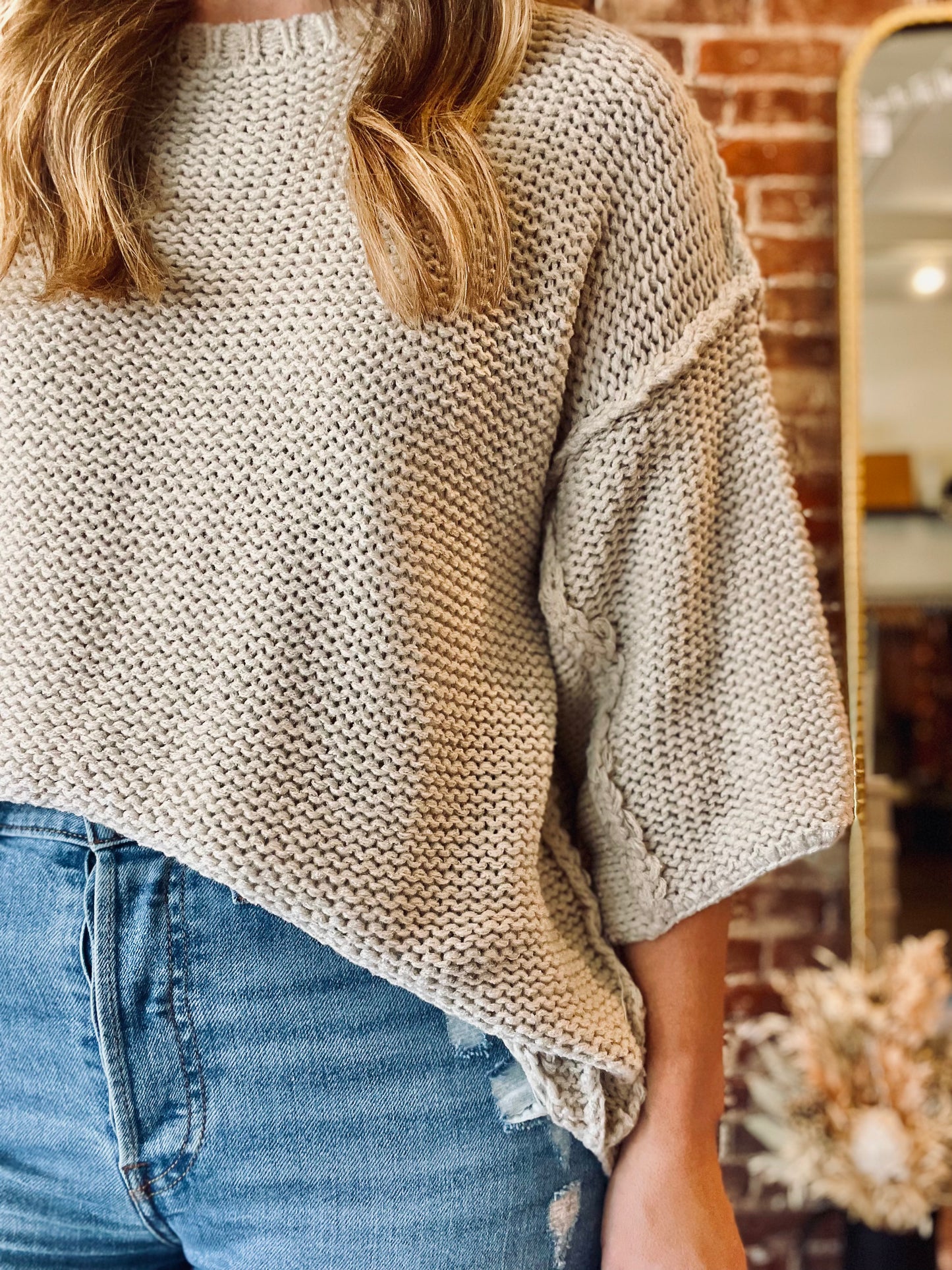Summers End Sweater - Coconut