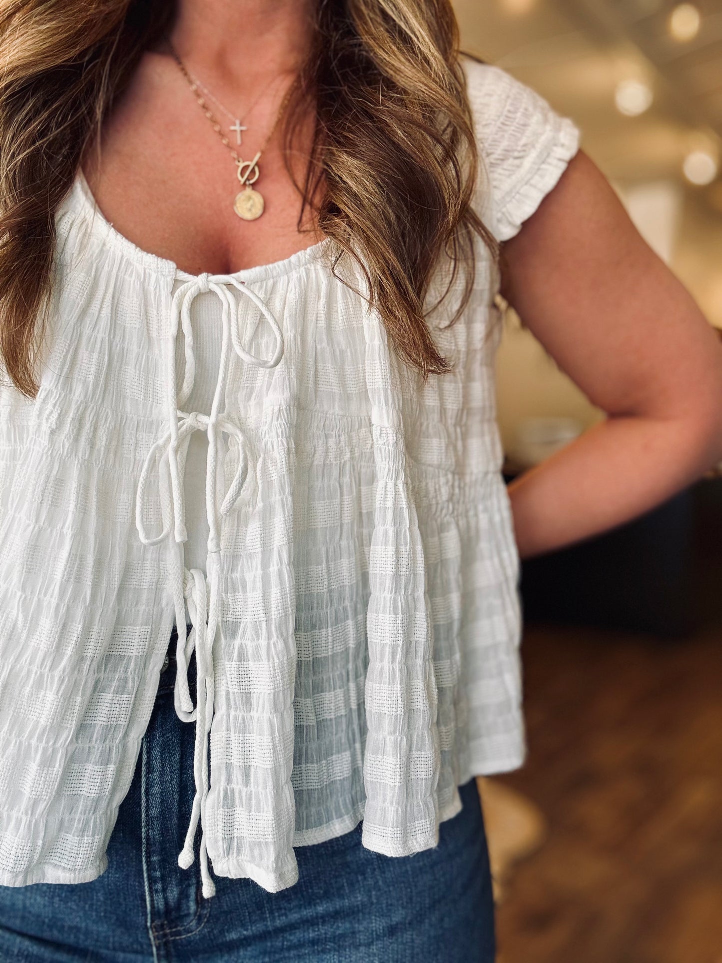 Kinsley Smocked Blouse