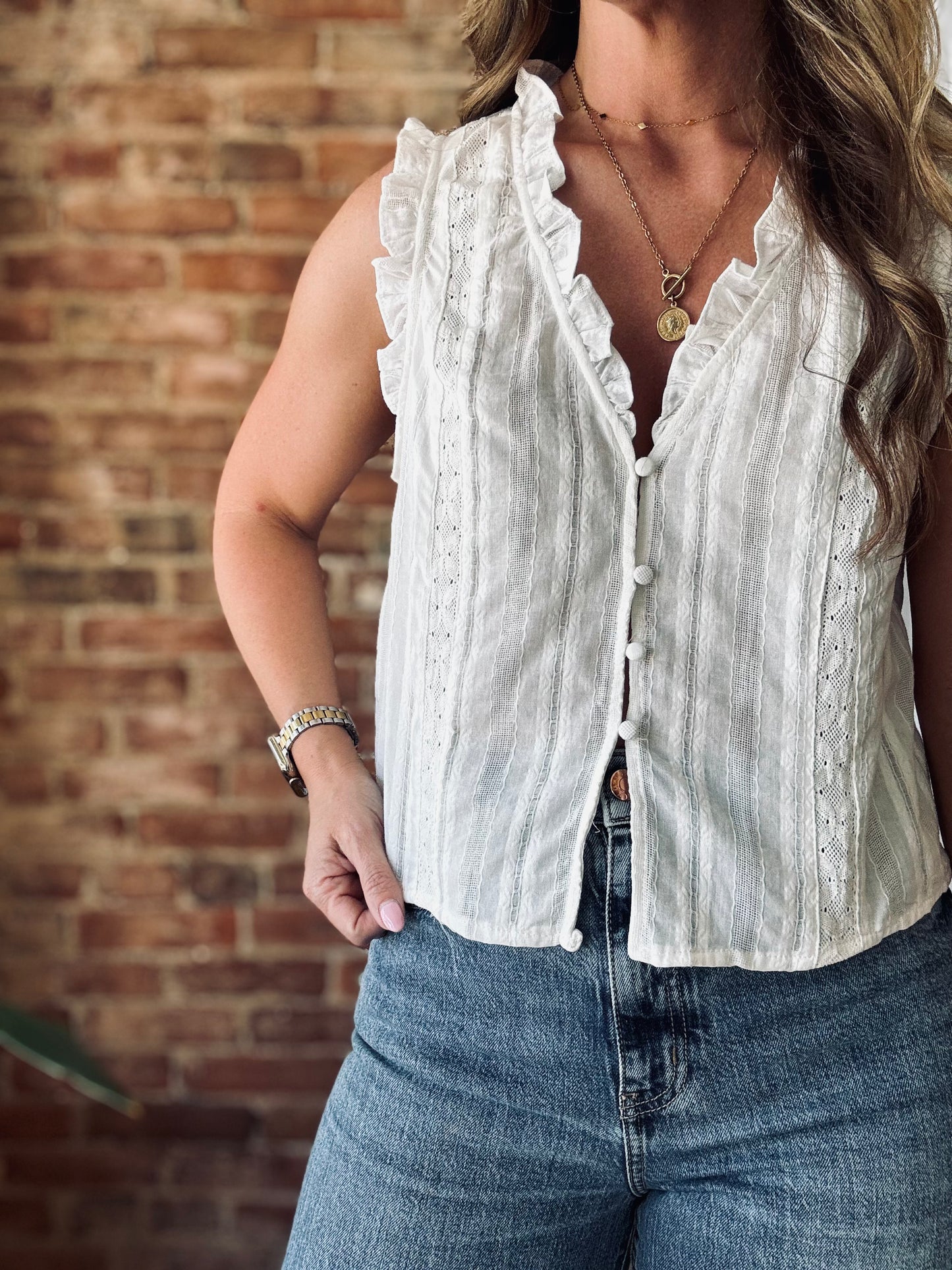 Lumi Ruffled Blouse