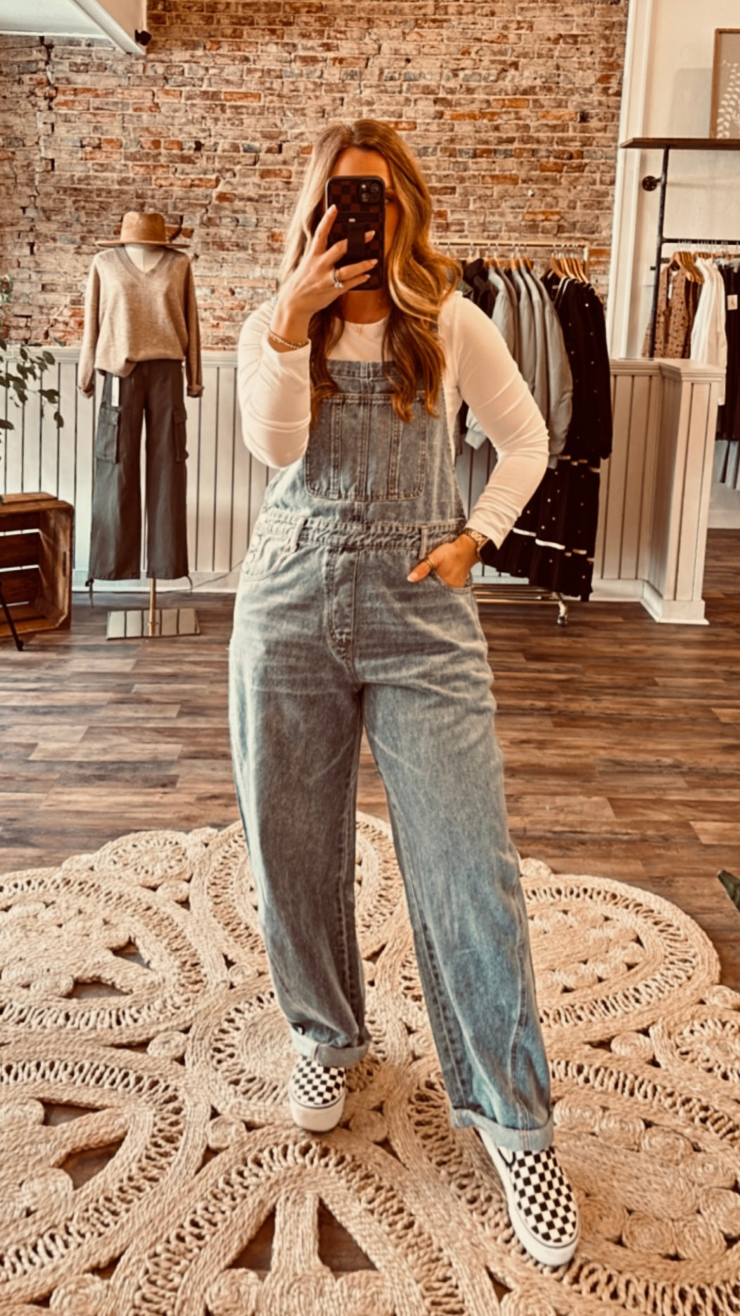 Canyon Barrel Leg Overalls