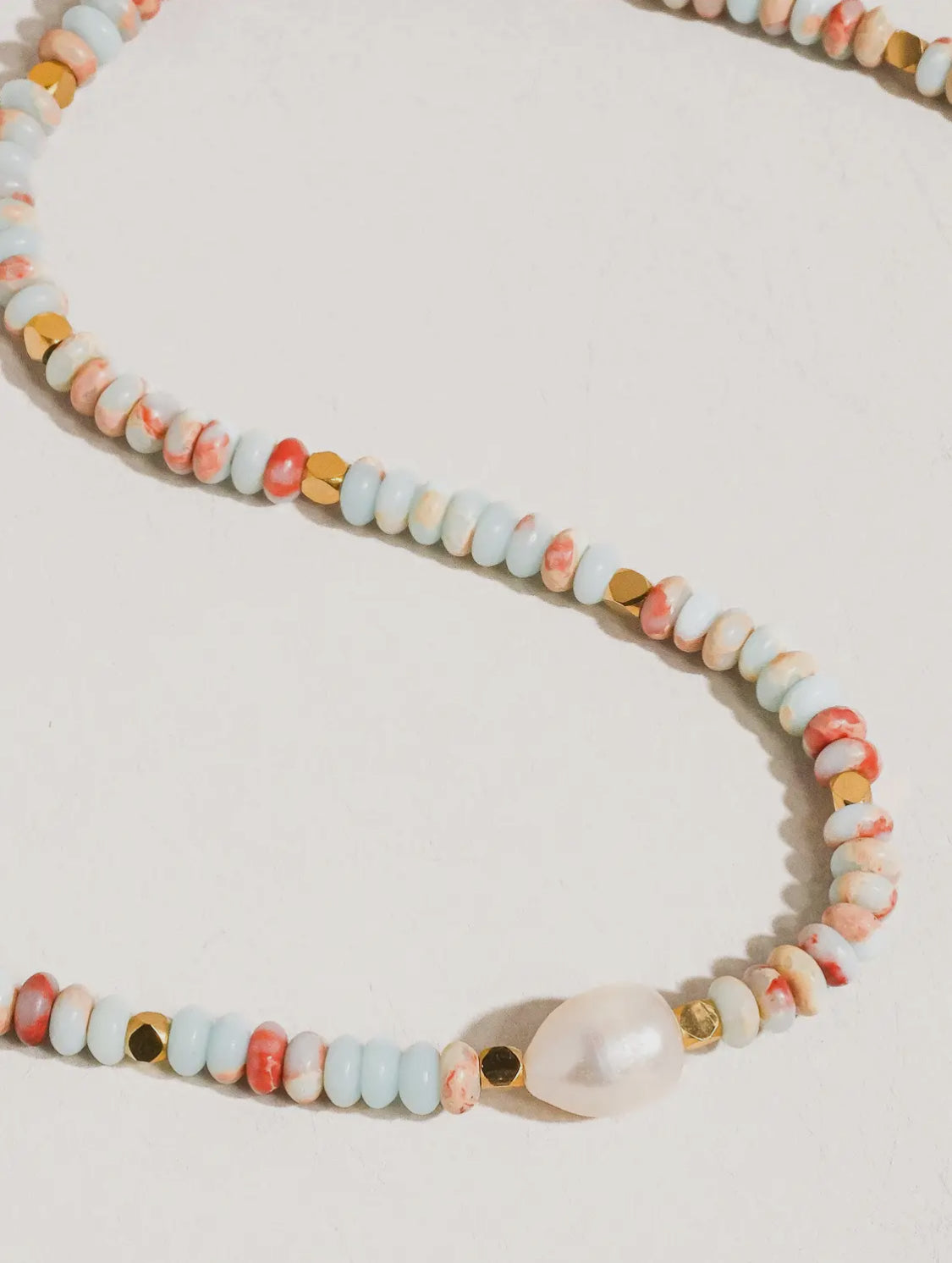 Swank Pearl Beaded Necklace