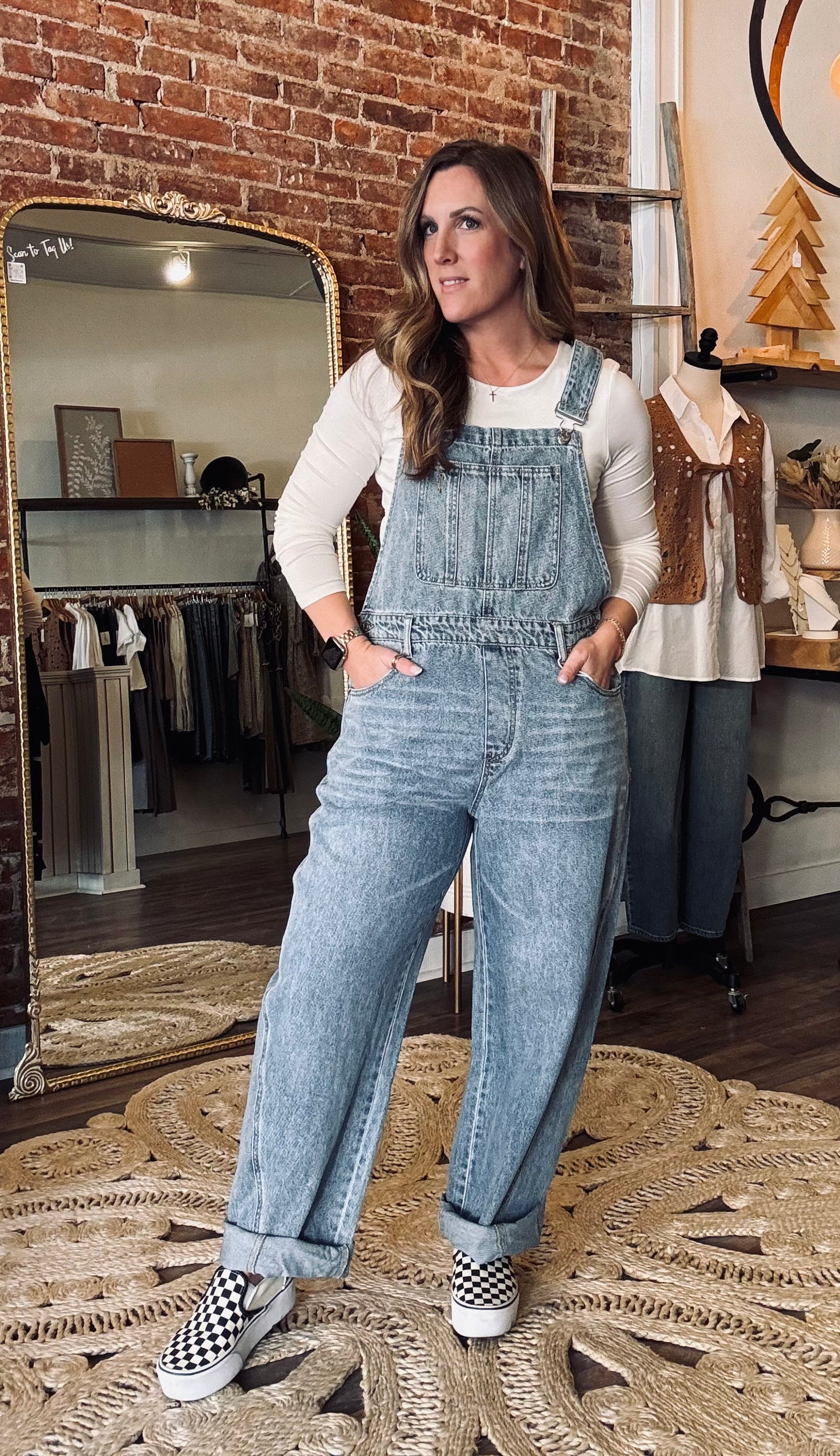 Canyon Barrel Leg Overalls