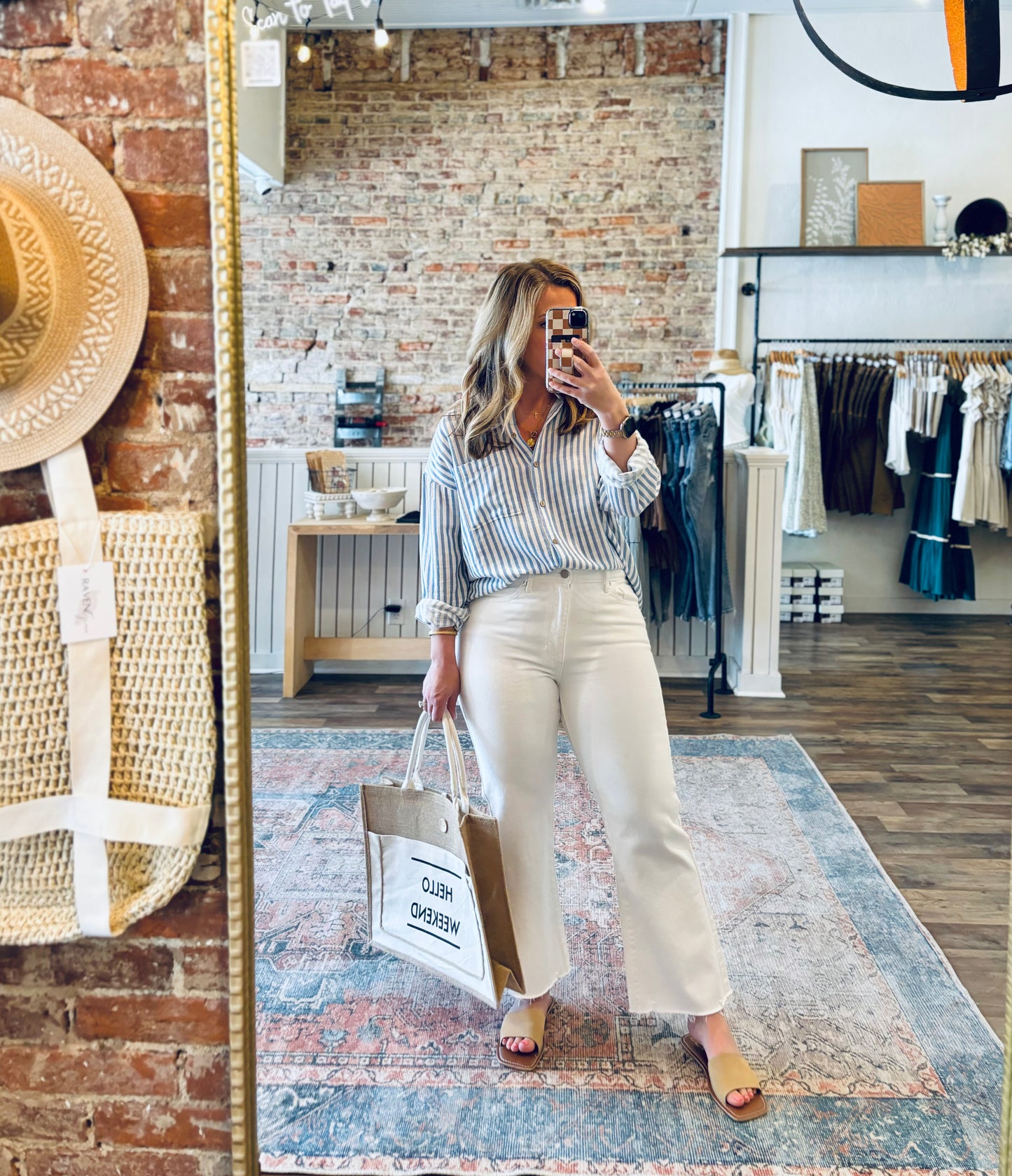 Bridget Crop Flare