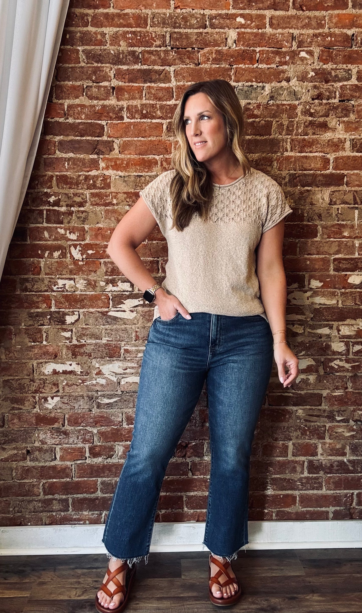 Shy Girl Crop Flare