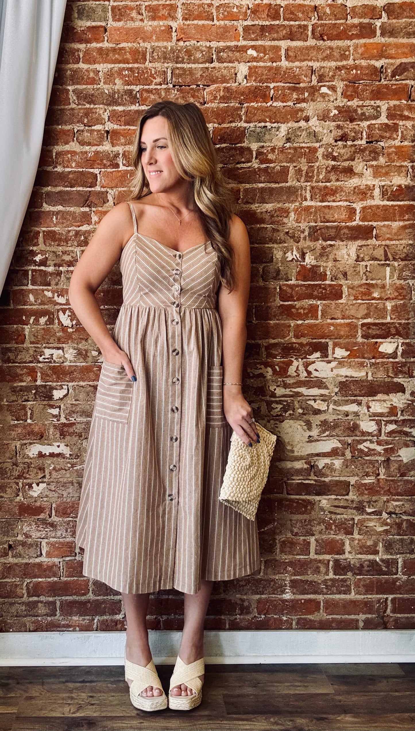 Brie Linen Dress