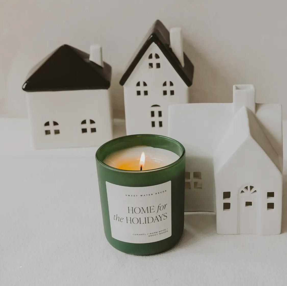 Matte Green Jar Candle