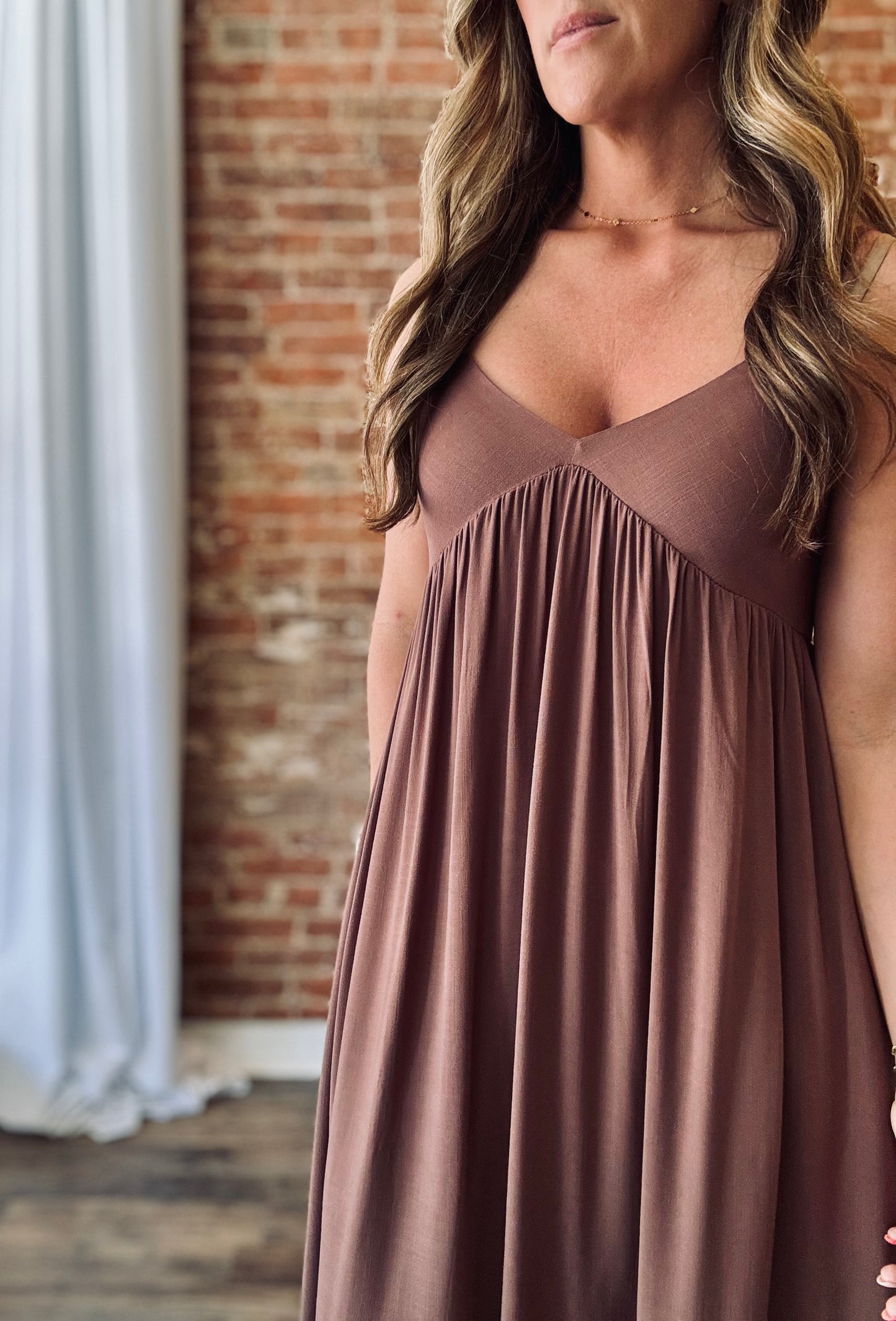 Bexley Midi Dress-Coco