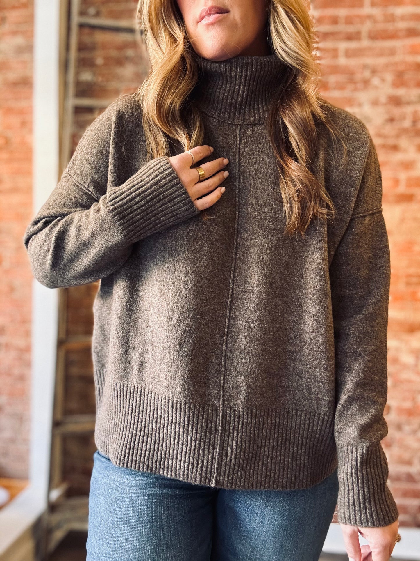 Noa Turtleneck Sweater