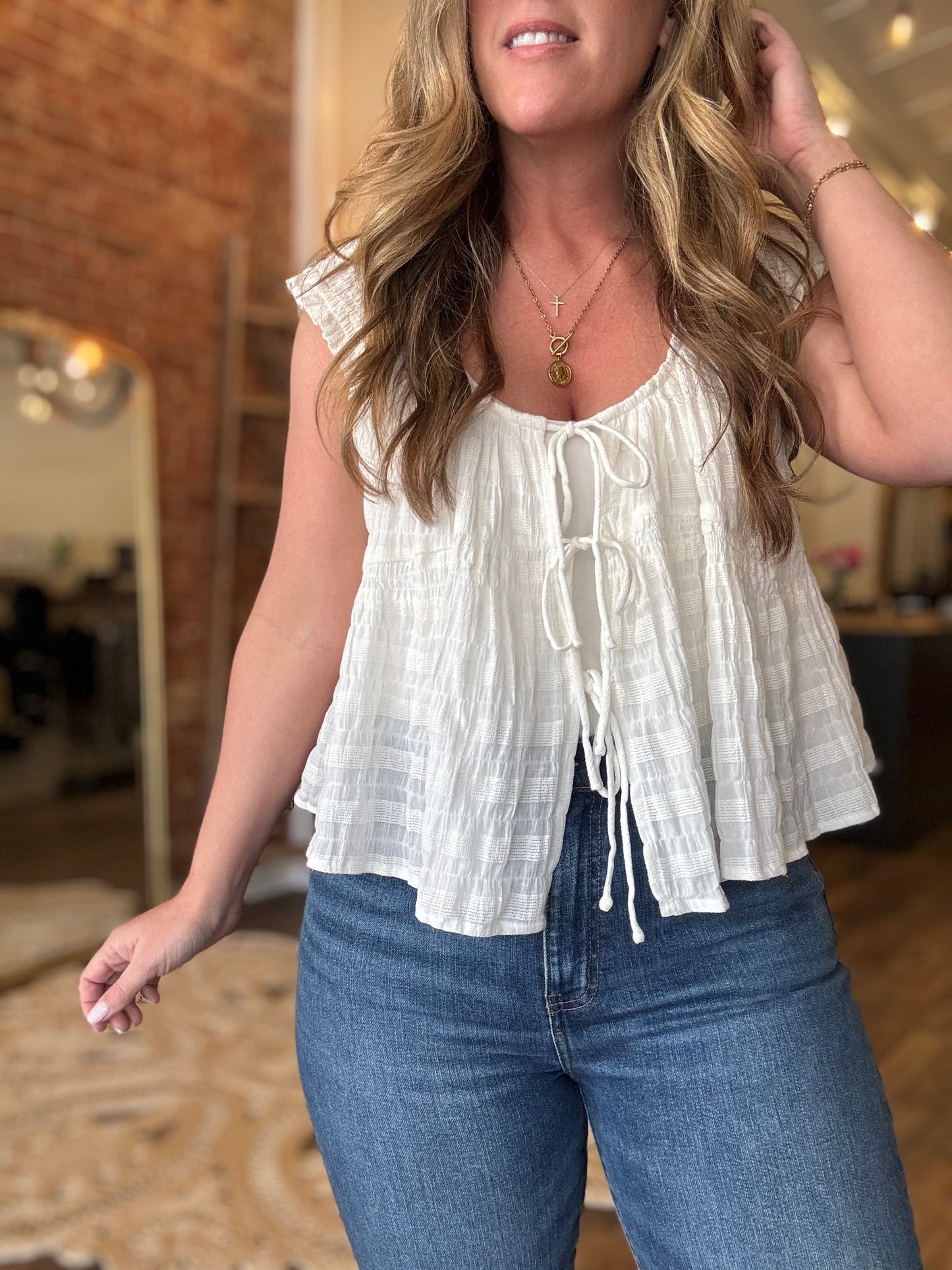 Kinsley Smocked Blouse