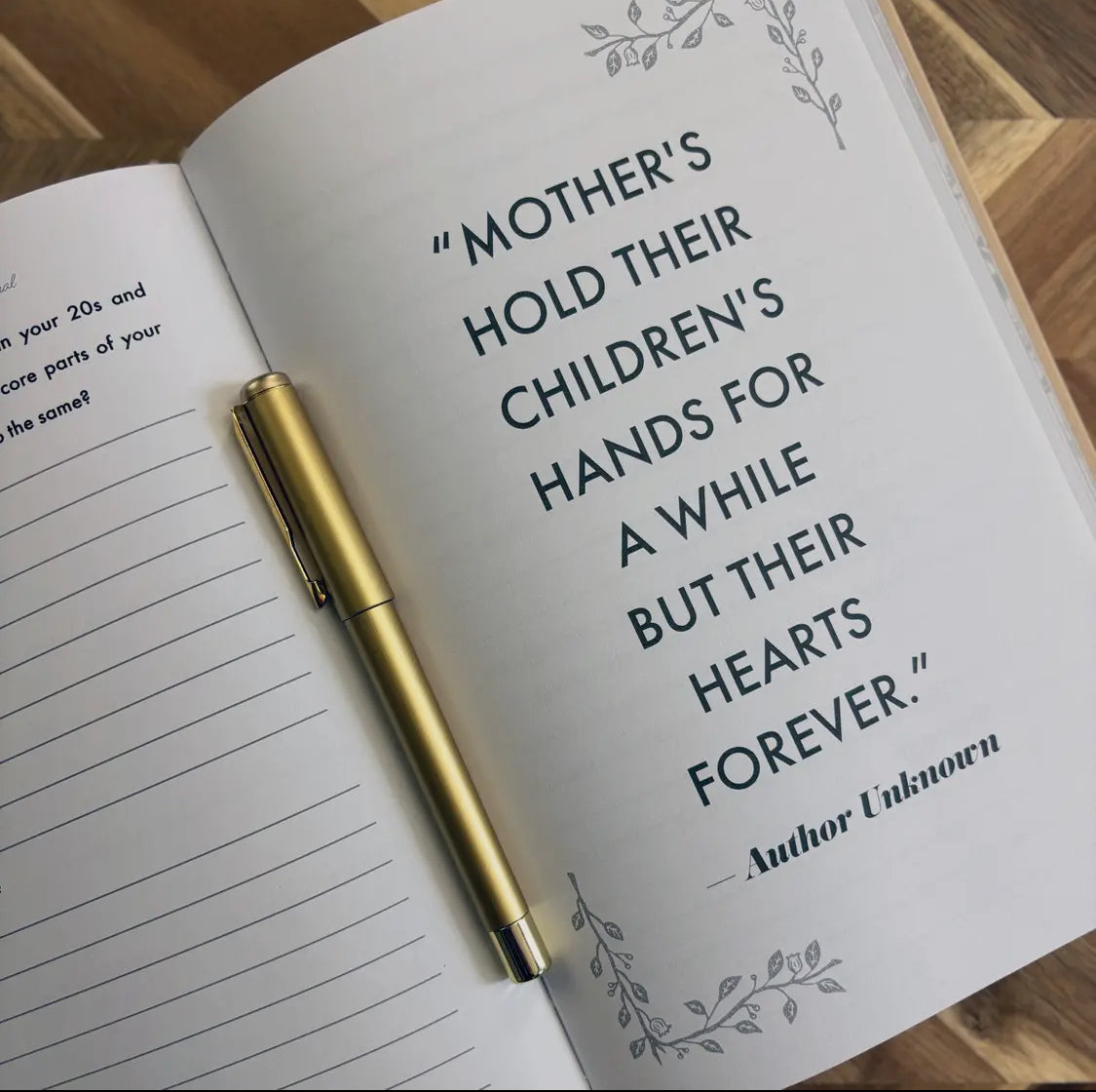 Mom, I Want to Hear Your Story