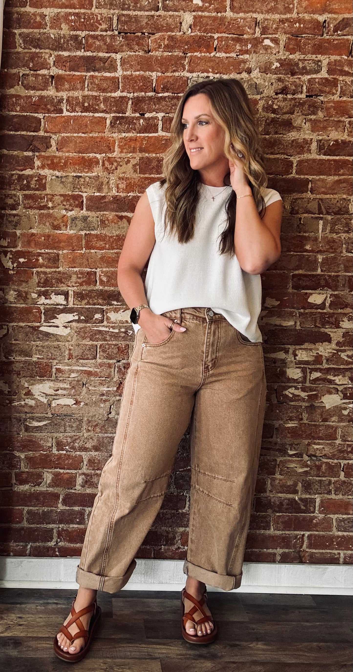 Daley Barrel Jean