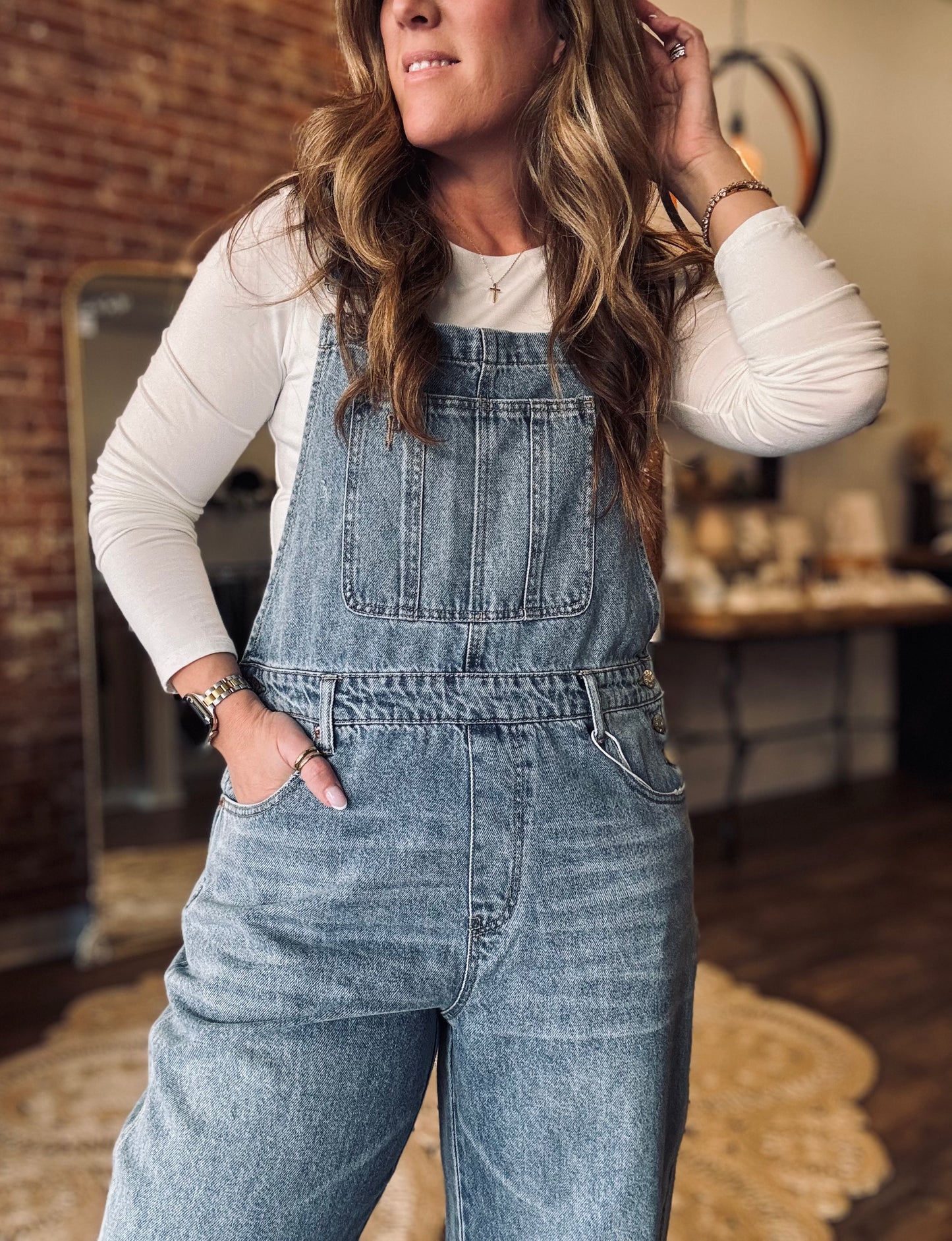 Canyon Barrel Leg Overalls