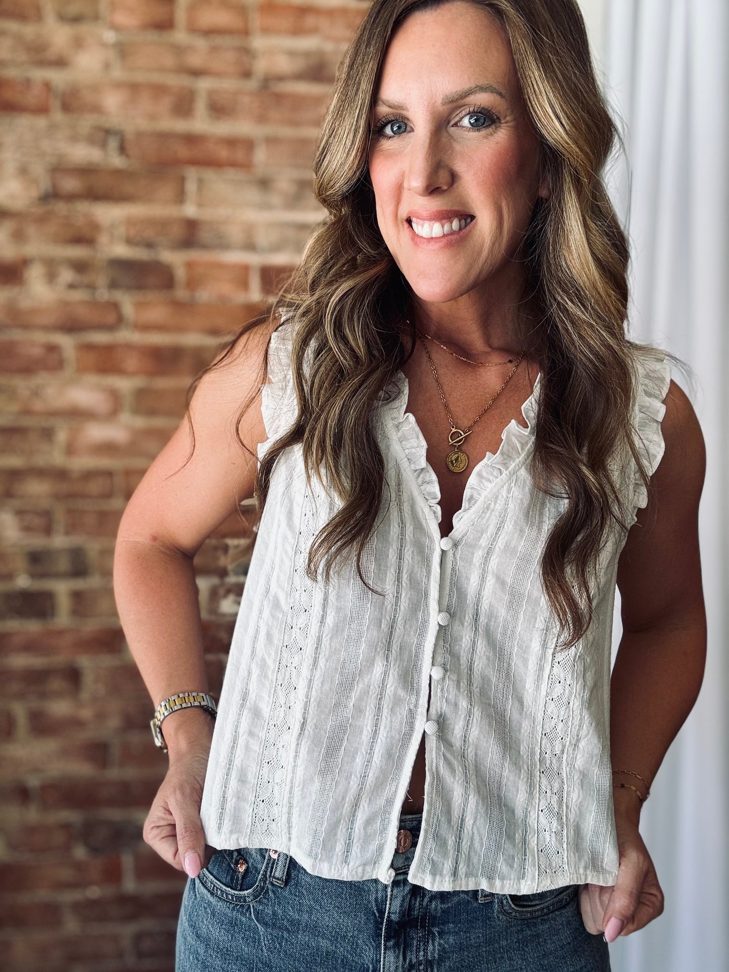 Lumi Ruffled Blouse