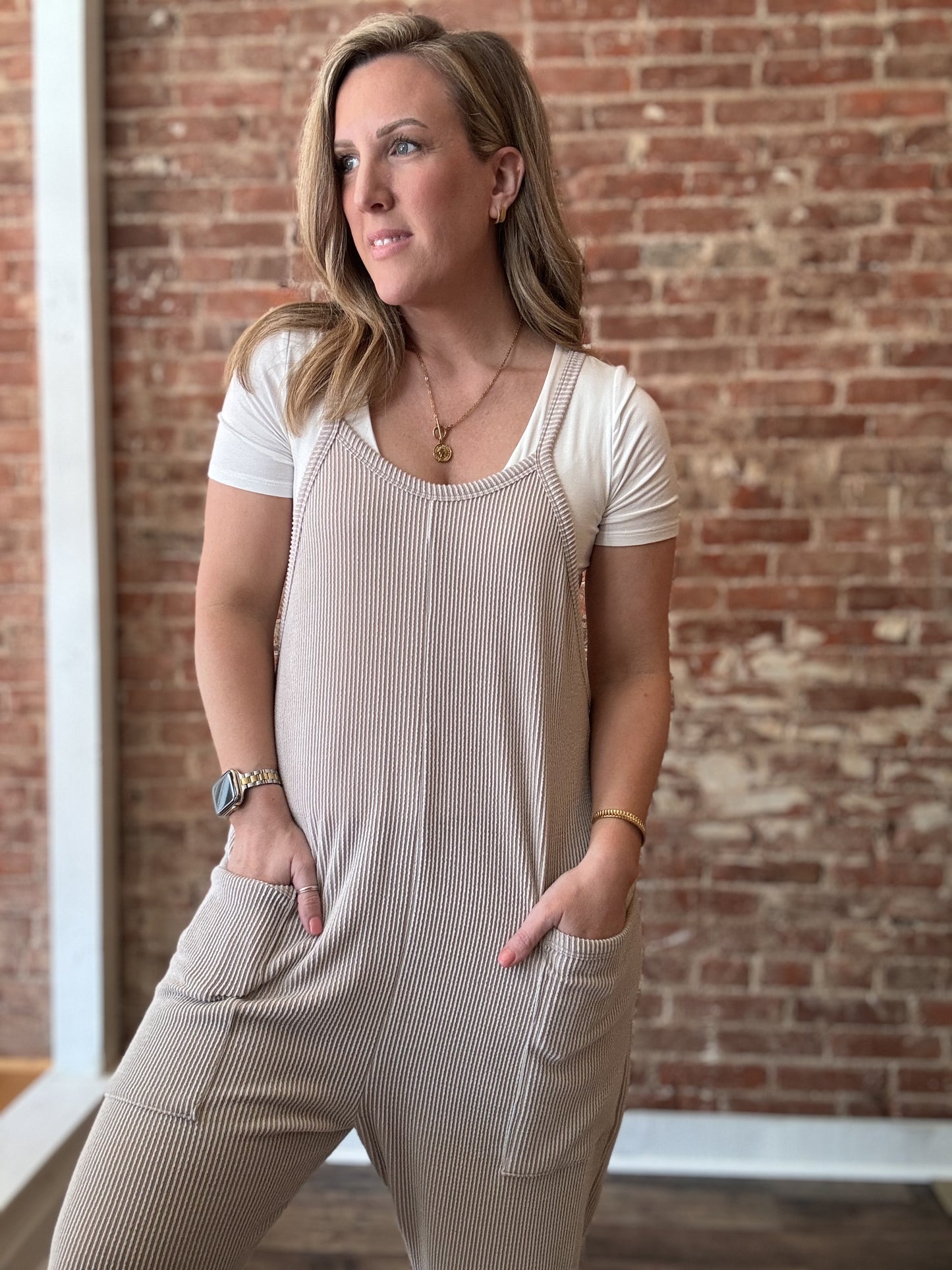 Lula Ribbed Jumper-Oat