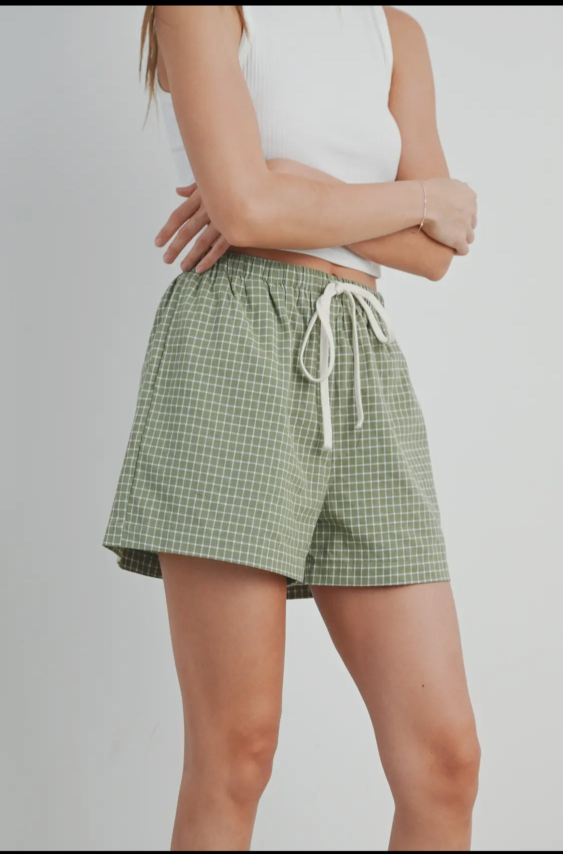 Checkered Boxer Shorts