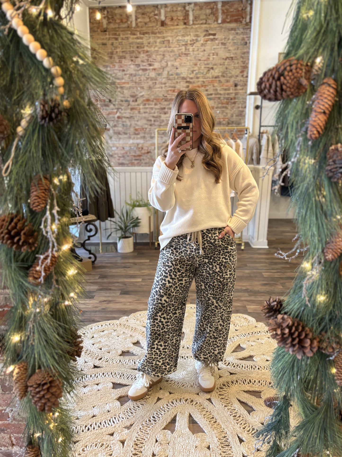 Callie Leopard Pants