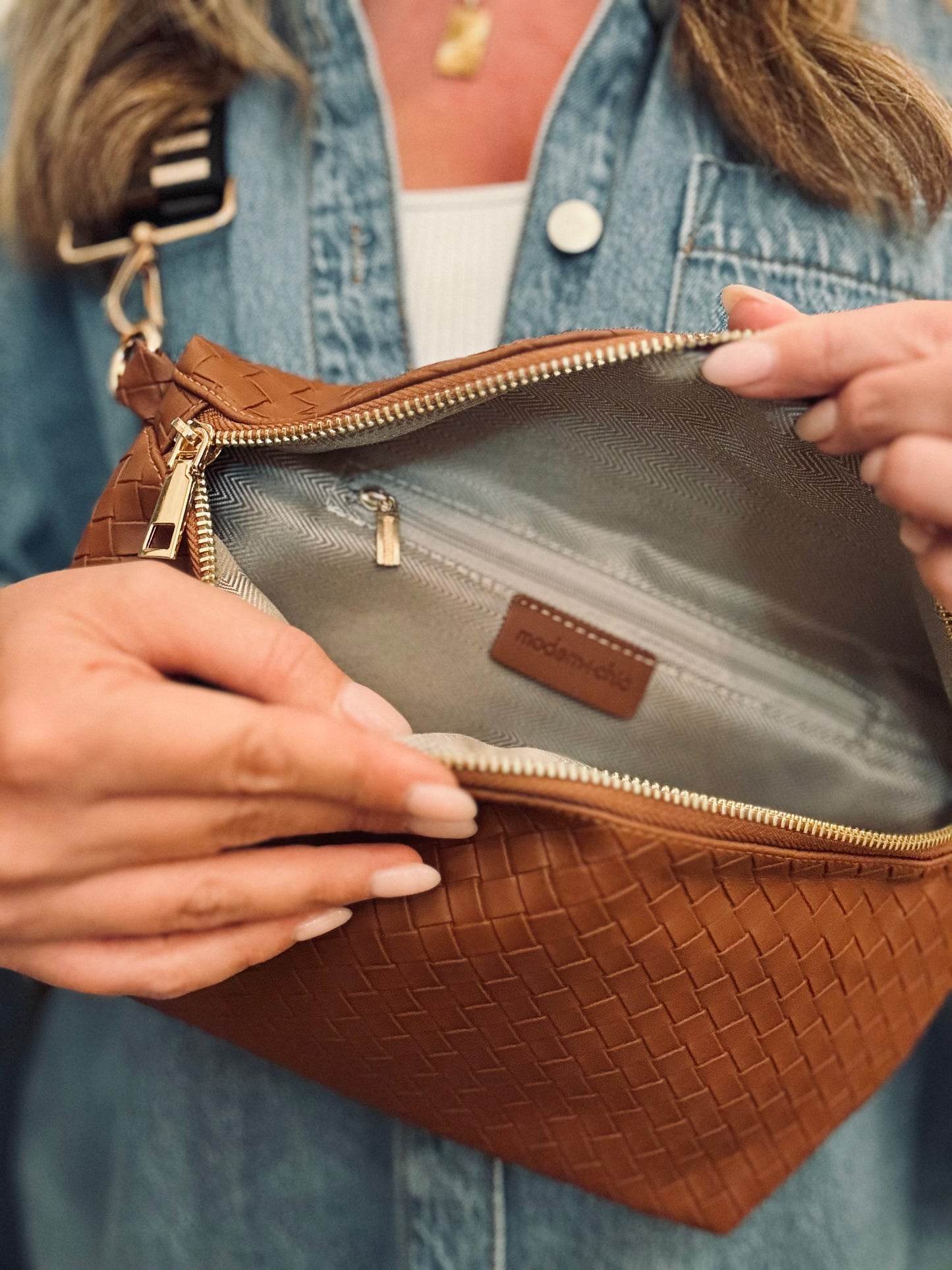 Rory Woven Crossbody