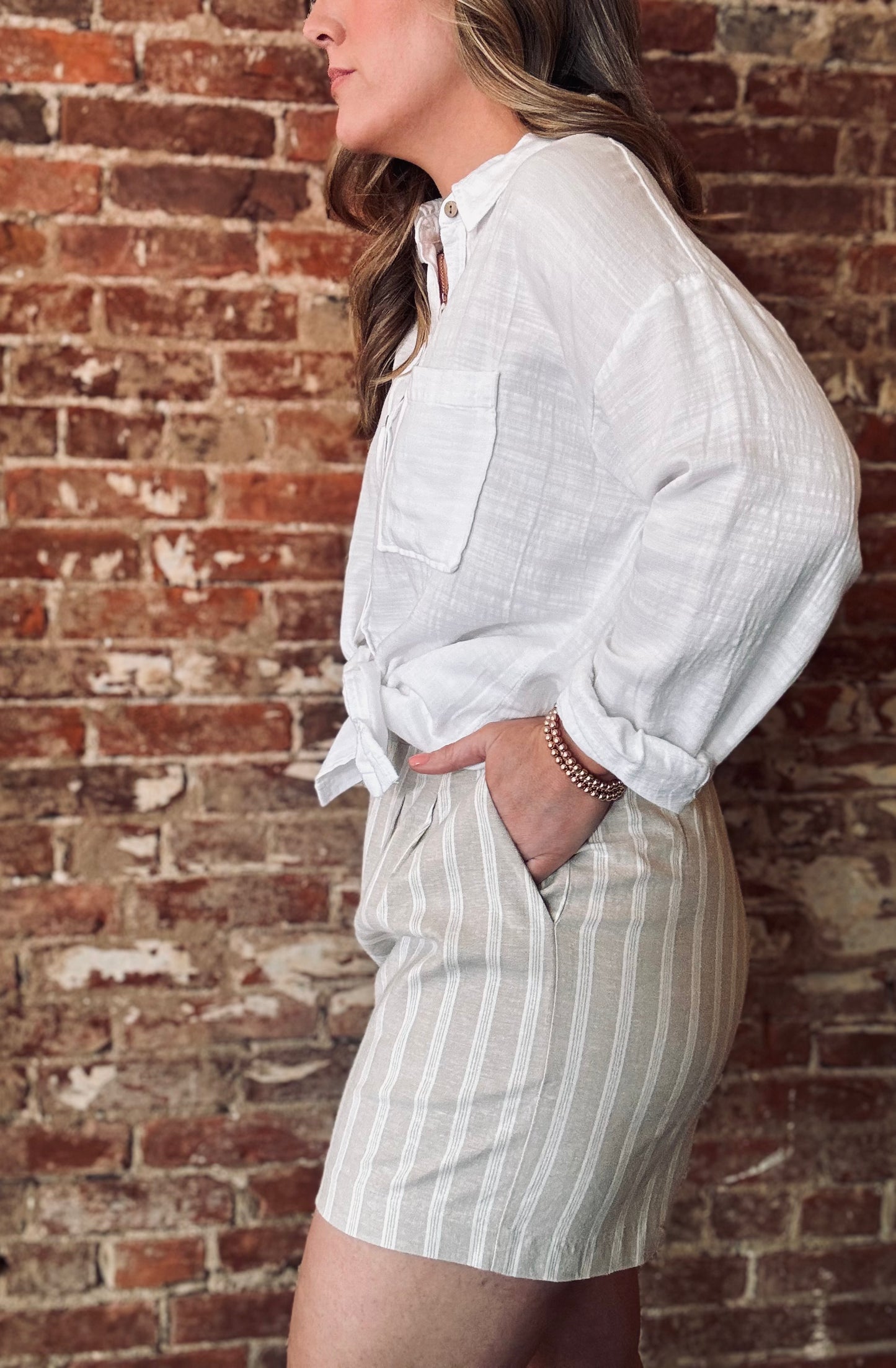 Ainsley Linen Shorts