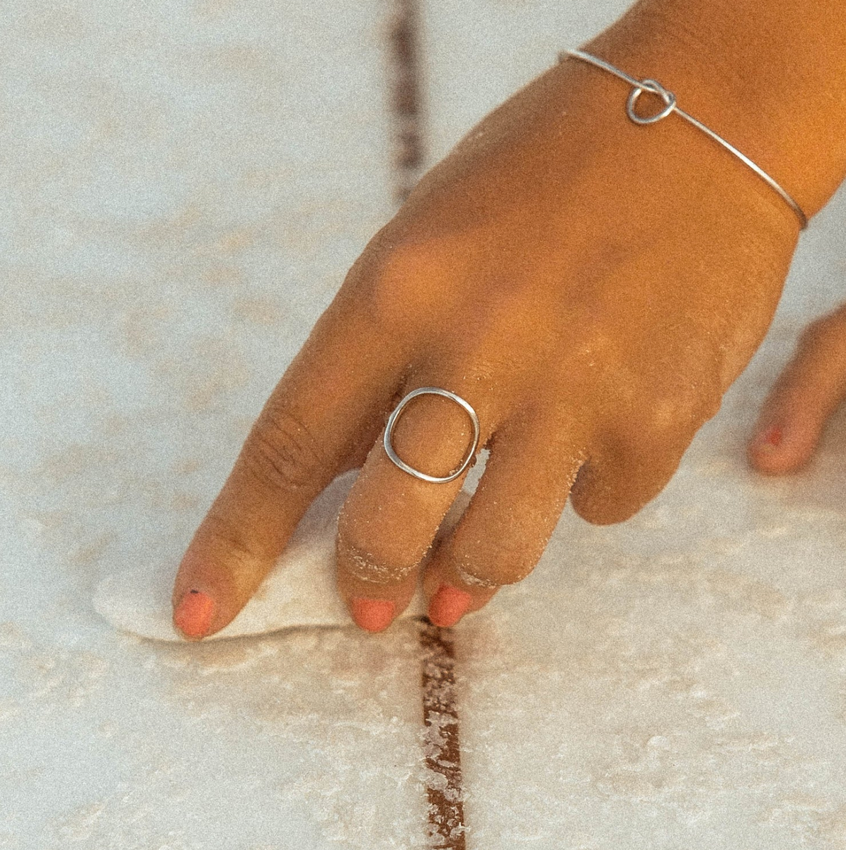 Ocean Ave Ring - Silver