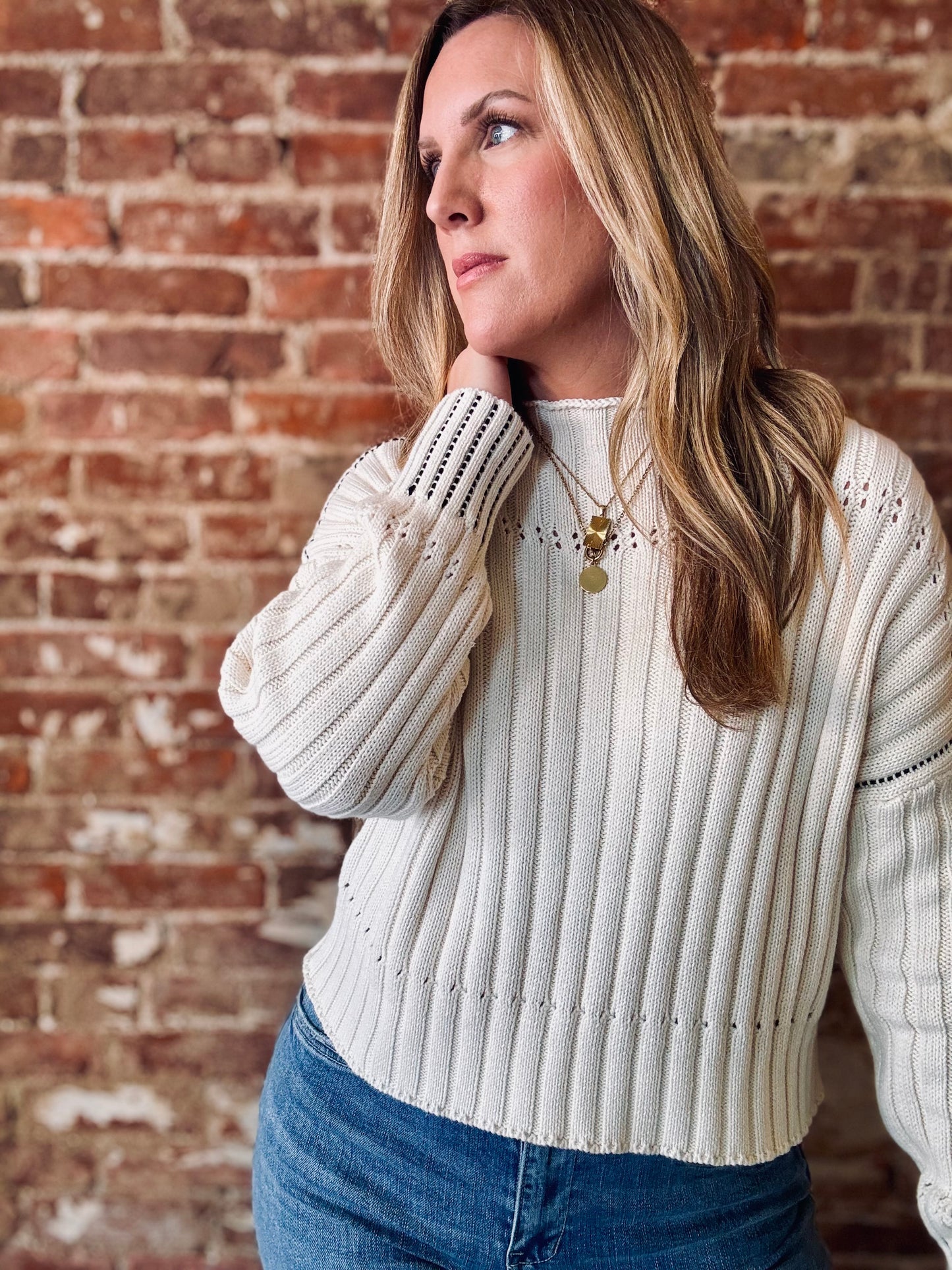 Zoe Stitch Sweater