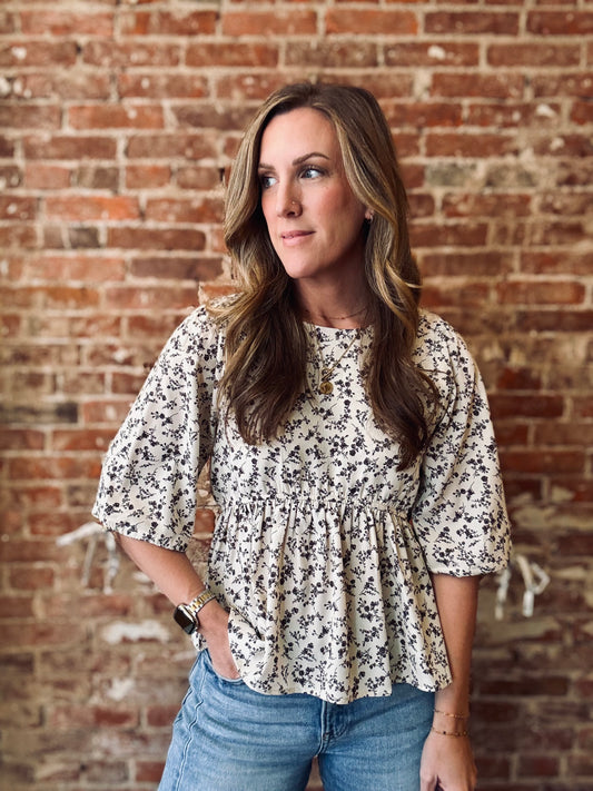 Phoebe Peplum Blouse