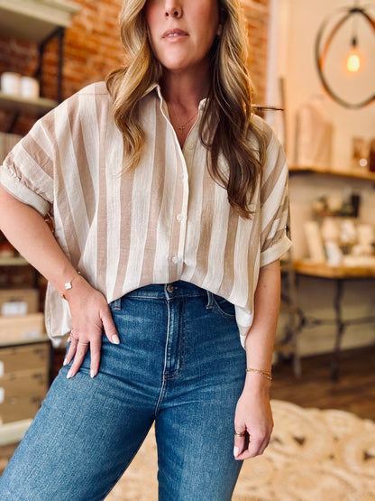Nova Striped Blouse