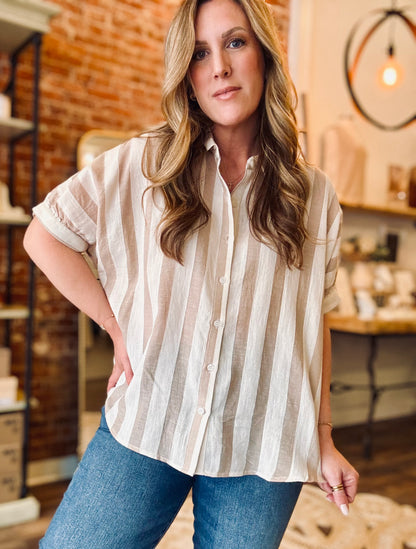 Nova Striped Blouse