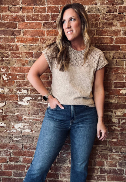 Lilah Eyelet Sweater