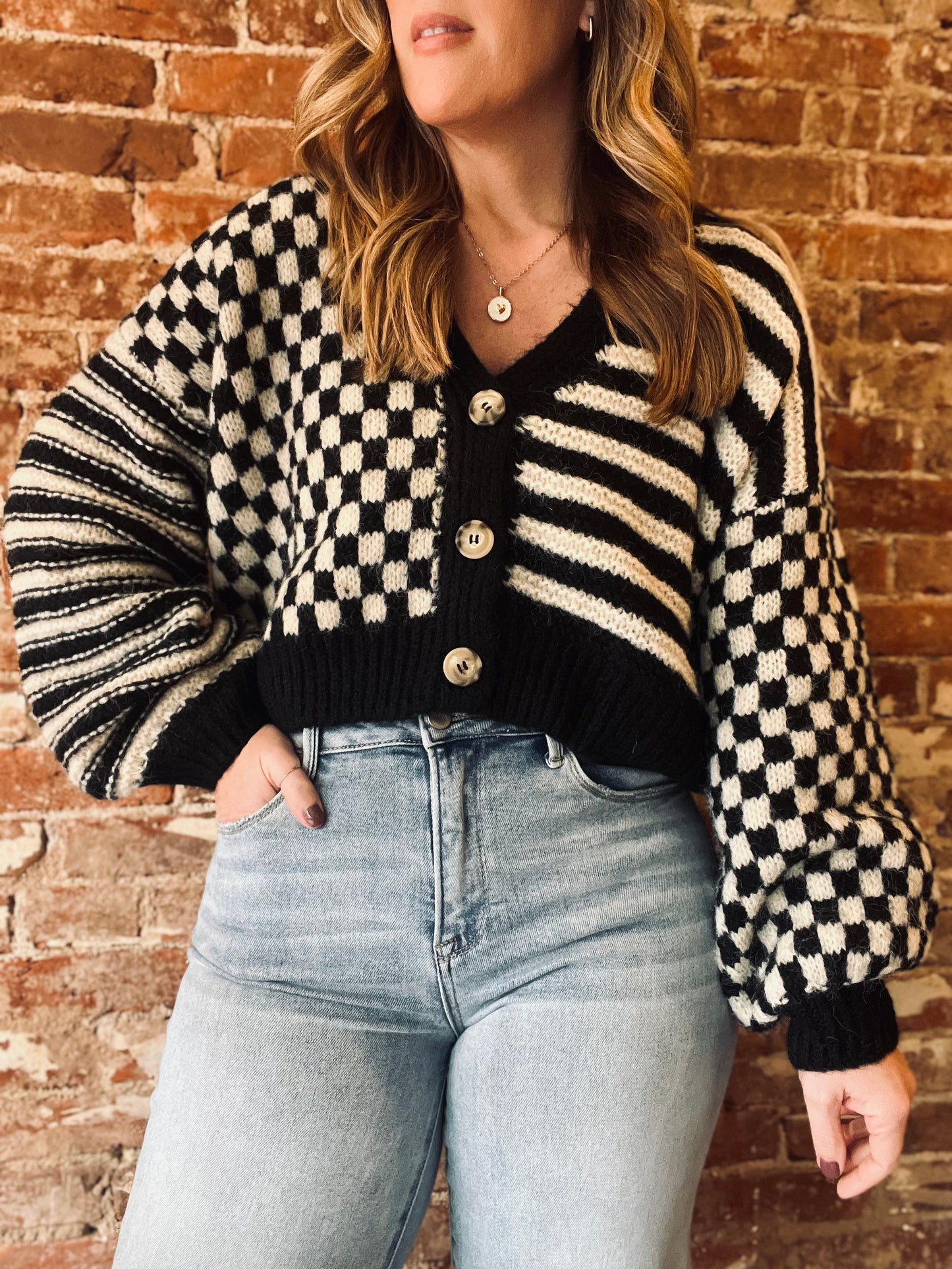 Avery Cropped Cardigan