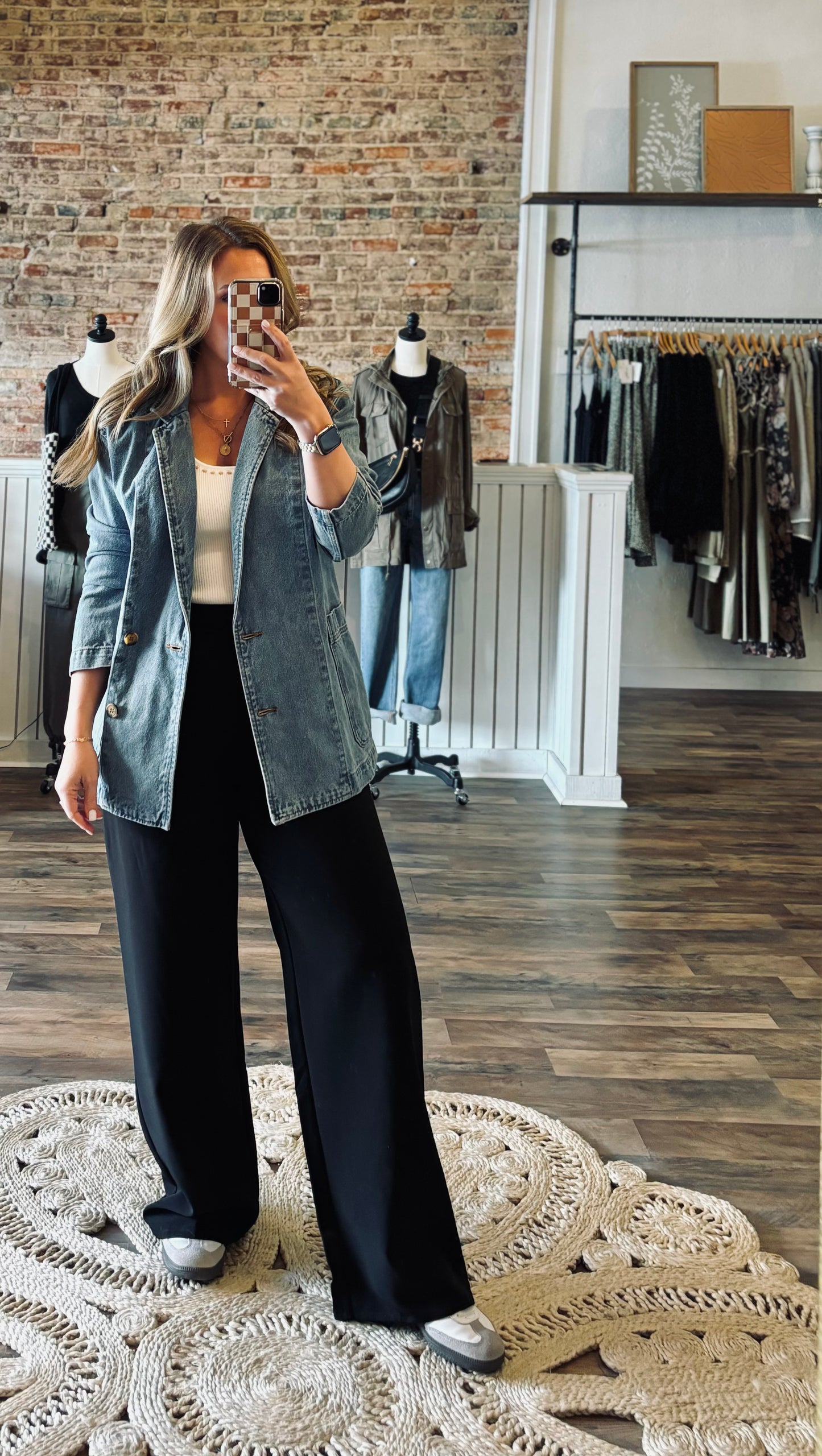 Lark Denim Blazer