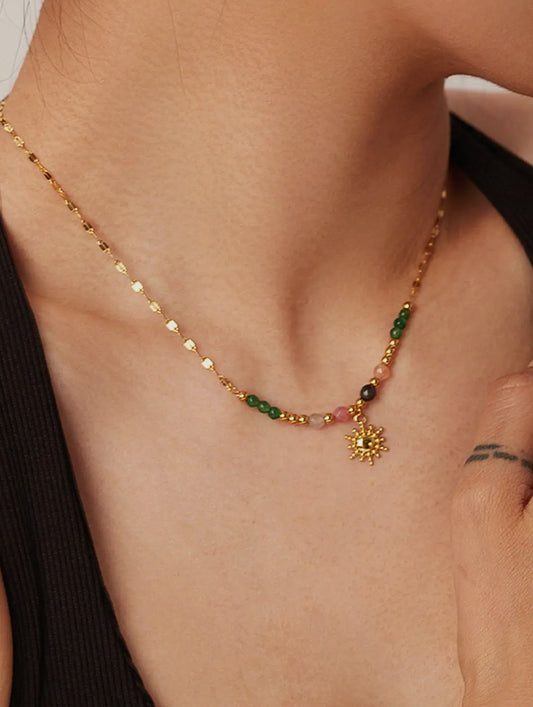 Olympia Sun Necklace