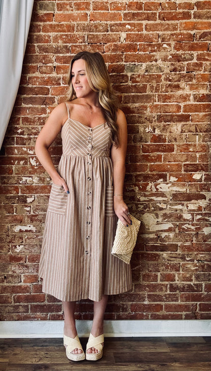 Brie Linen Dress