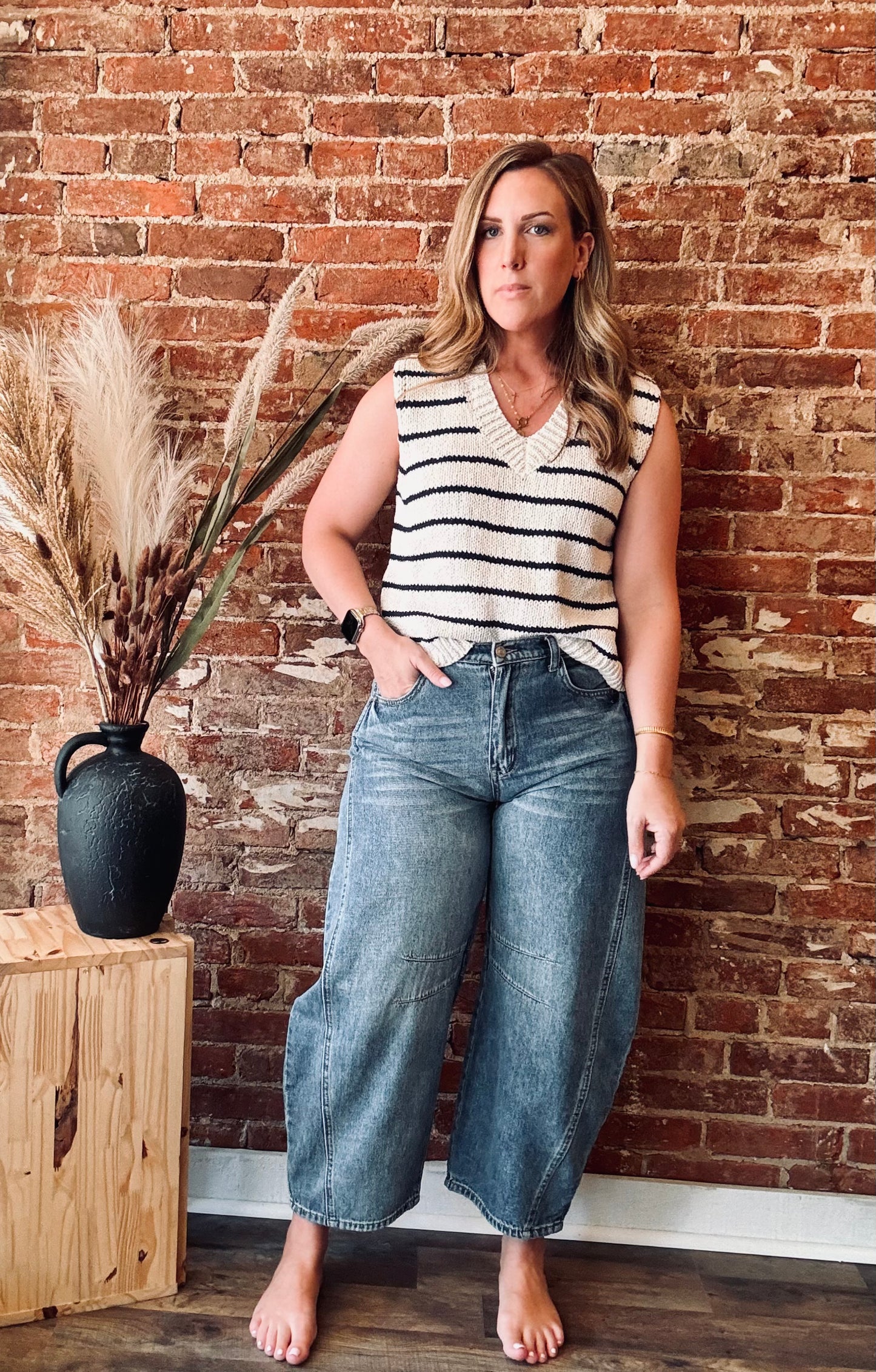 Millie Barrel Jeans