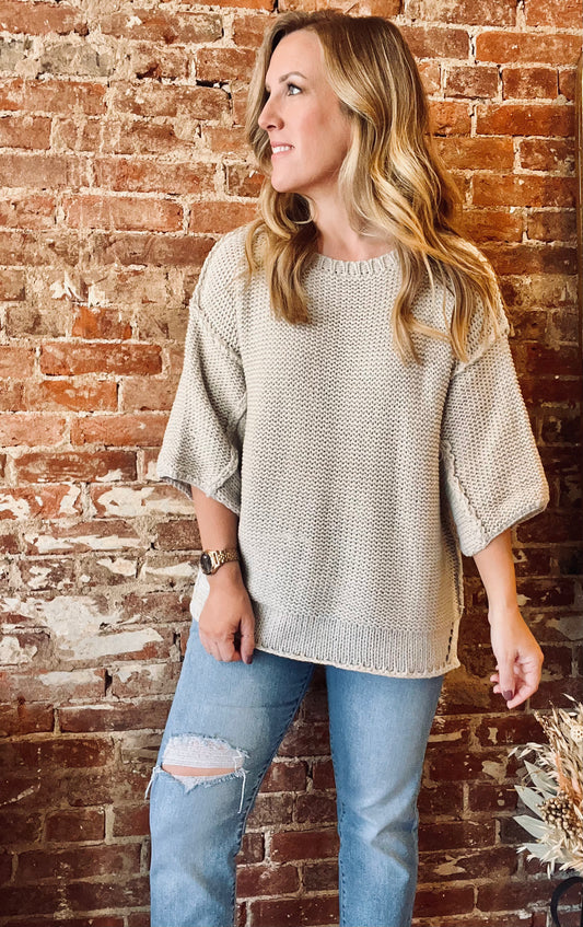 Summers End Sweater - Coconut