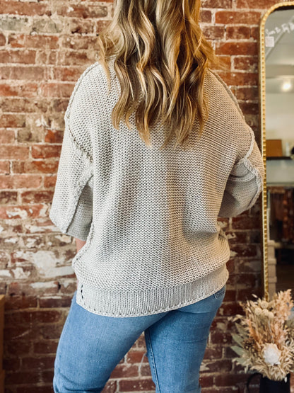 Summers End Sweater - Coconut